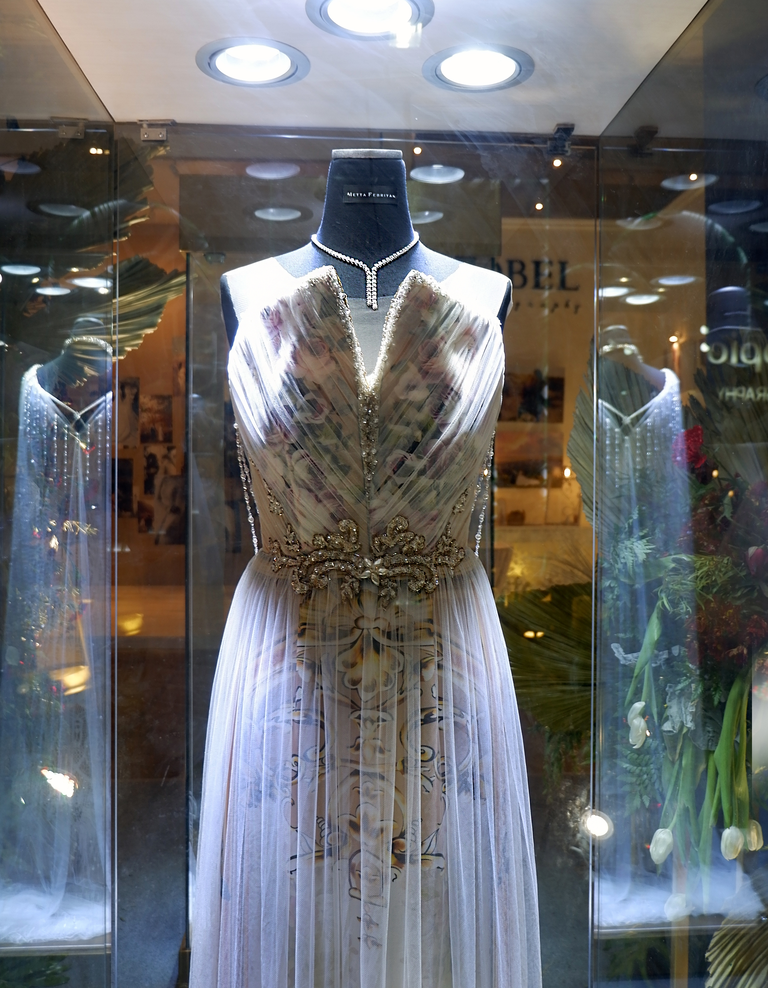 GC006 -  Baroque Reverie: A Gown of Opulence and Whimsy