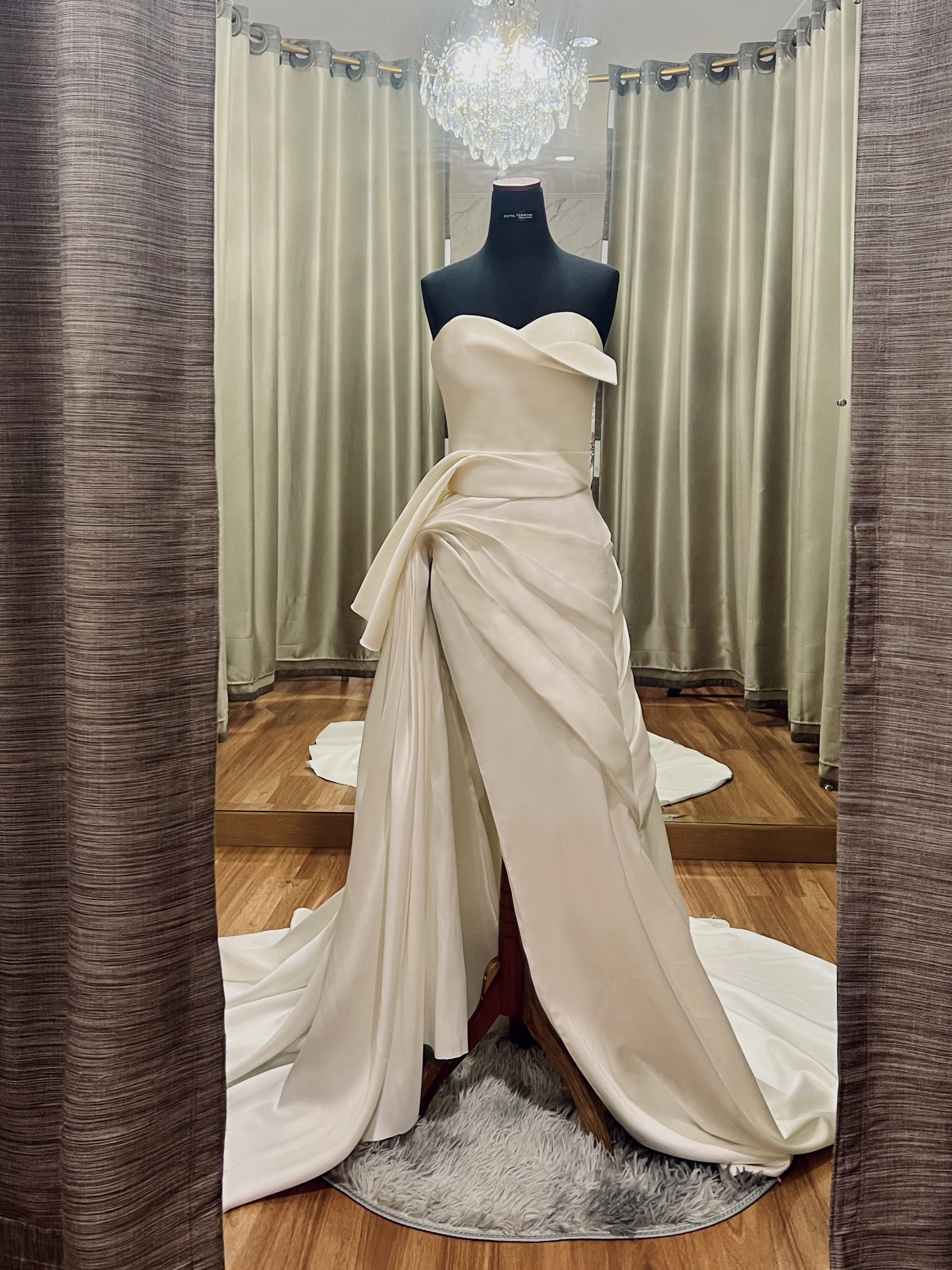 WC004 -  Sculpted Serenity: The Art of Draped Elegance