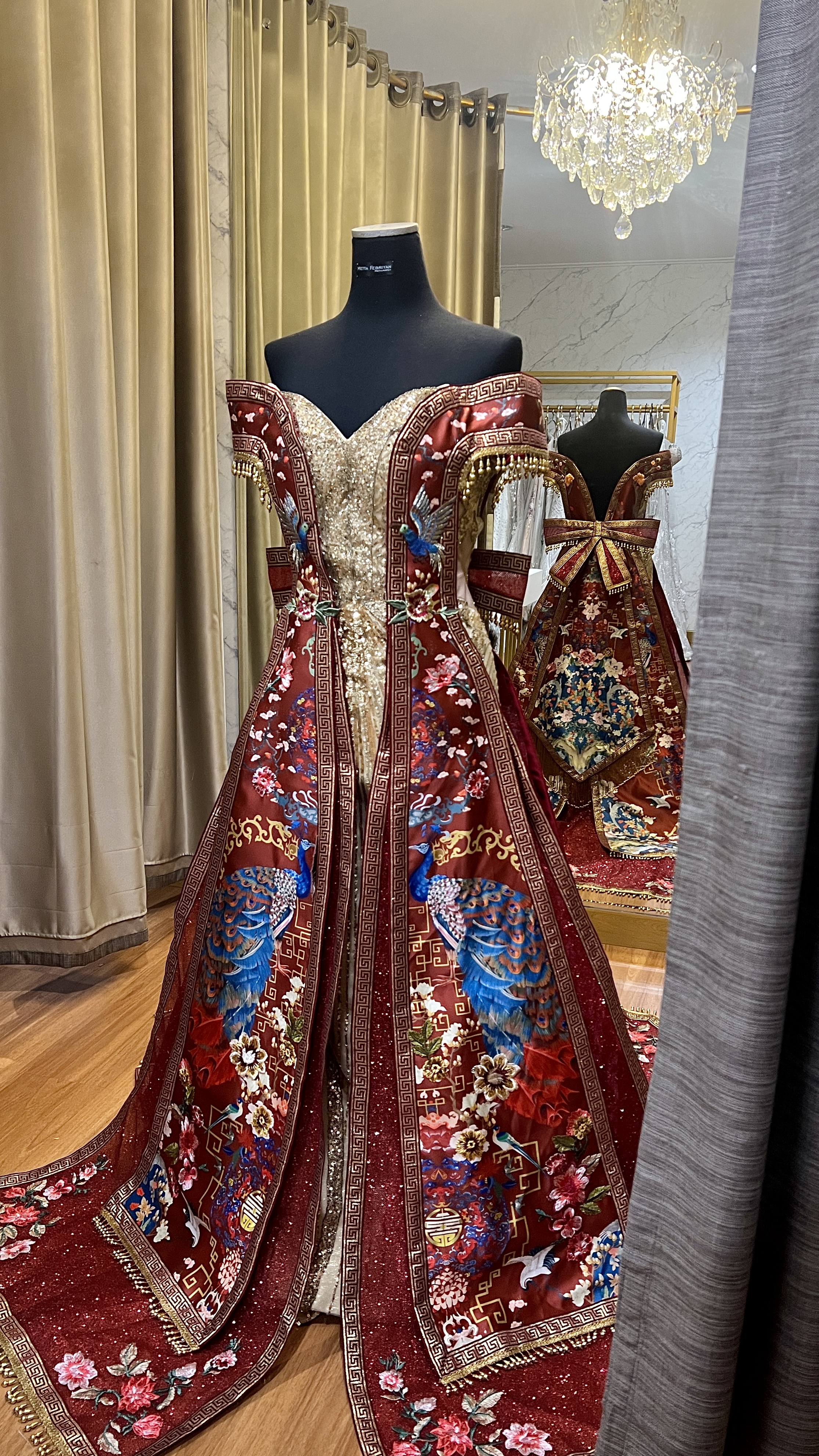 CC022 -  The Regal Winged Gown