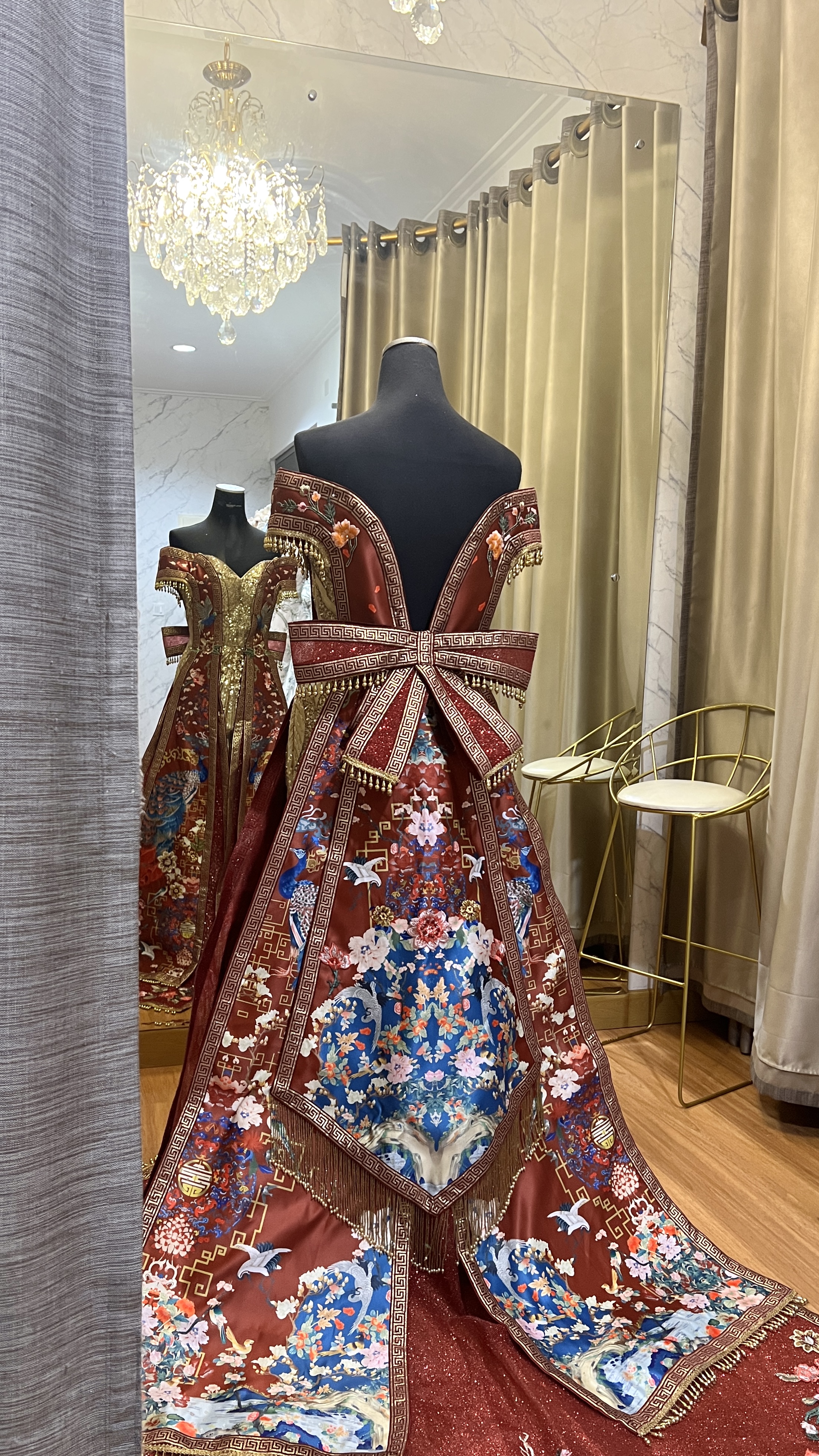 CC022 -  The Regal Winged Gown