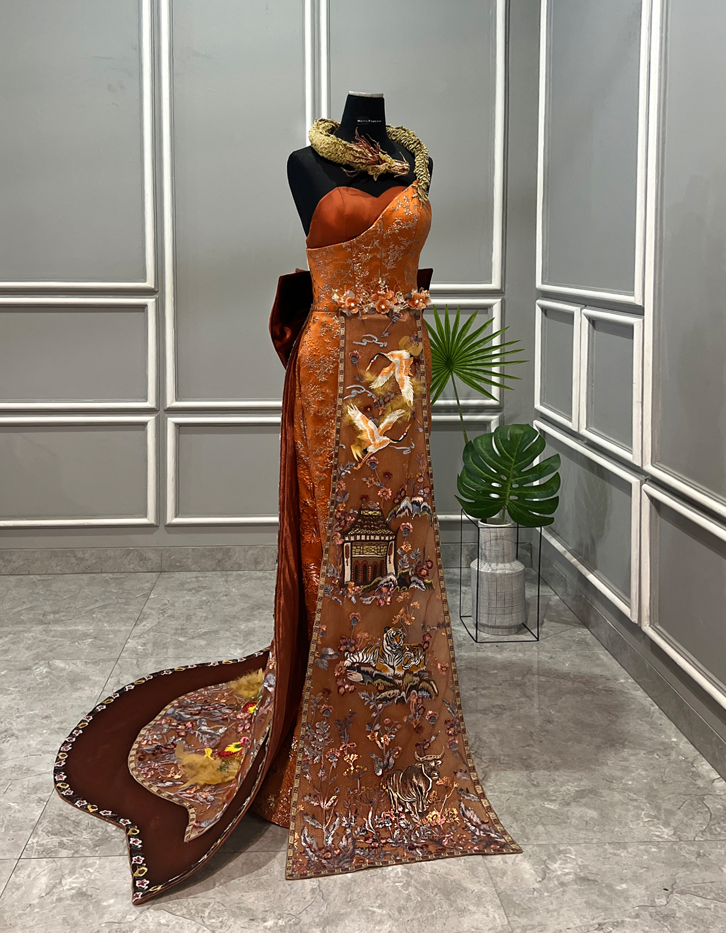 CC041 -  Awakening the Dragon: 4D Embroidery Crowning