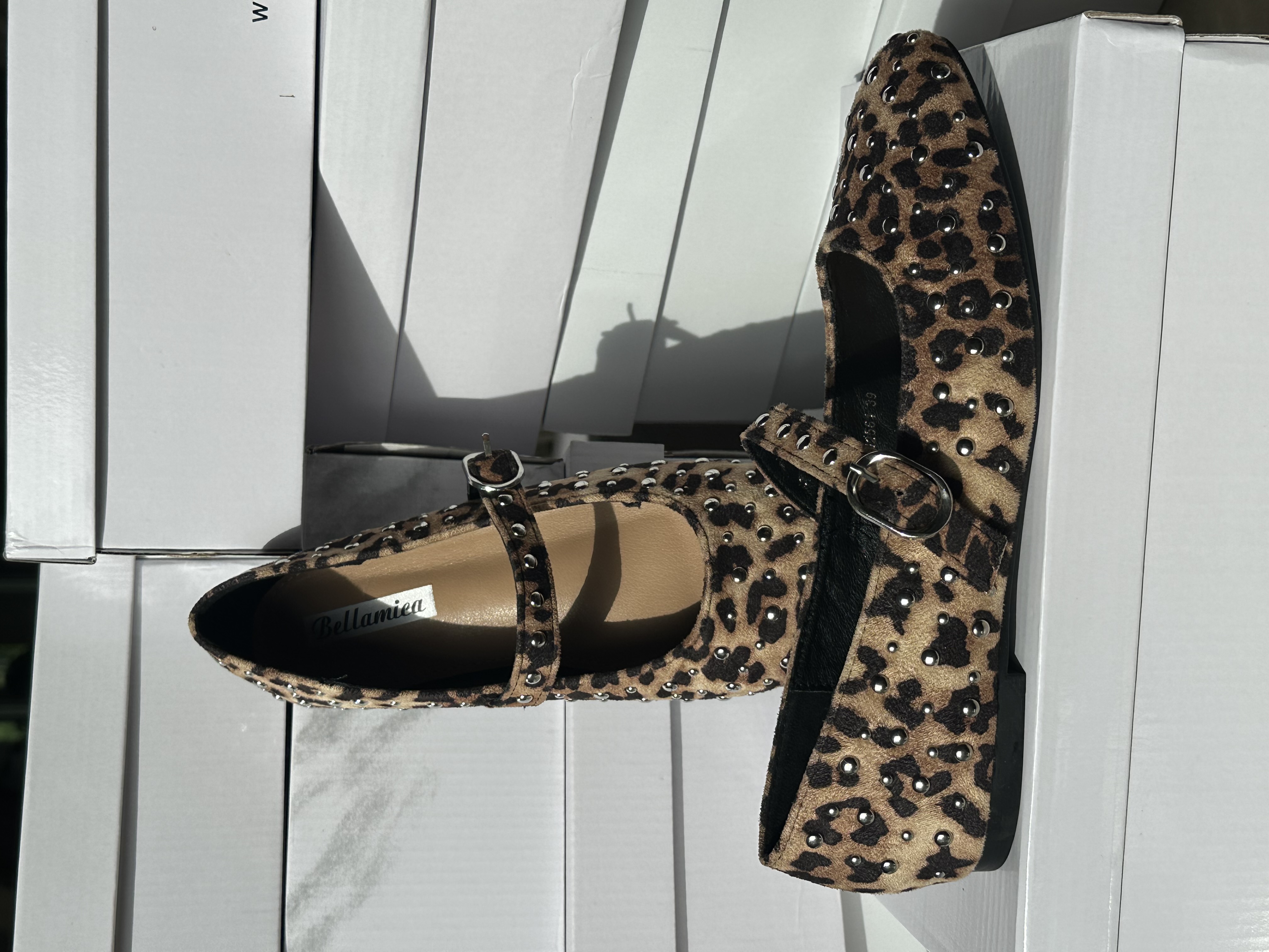 Leopardo rašto balerinos