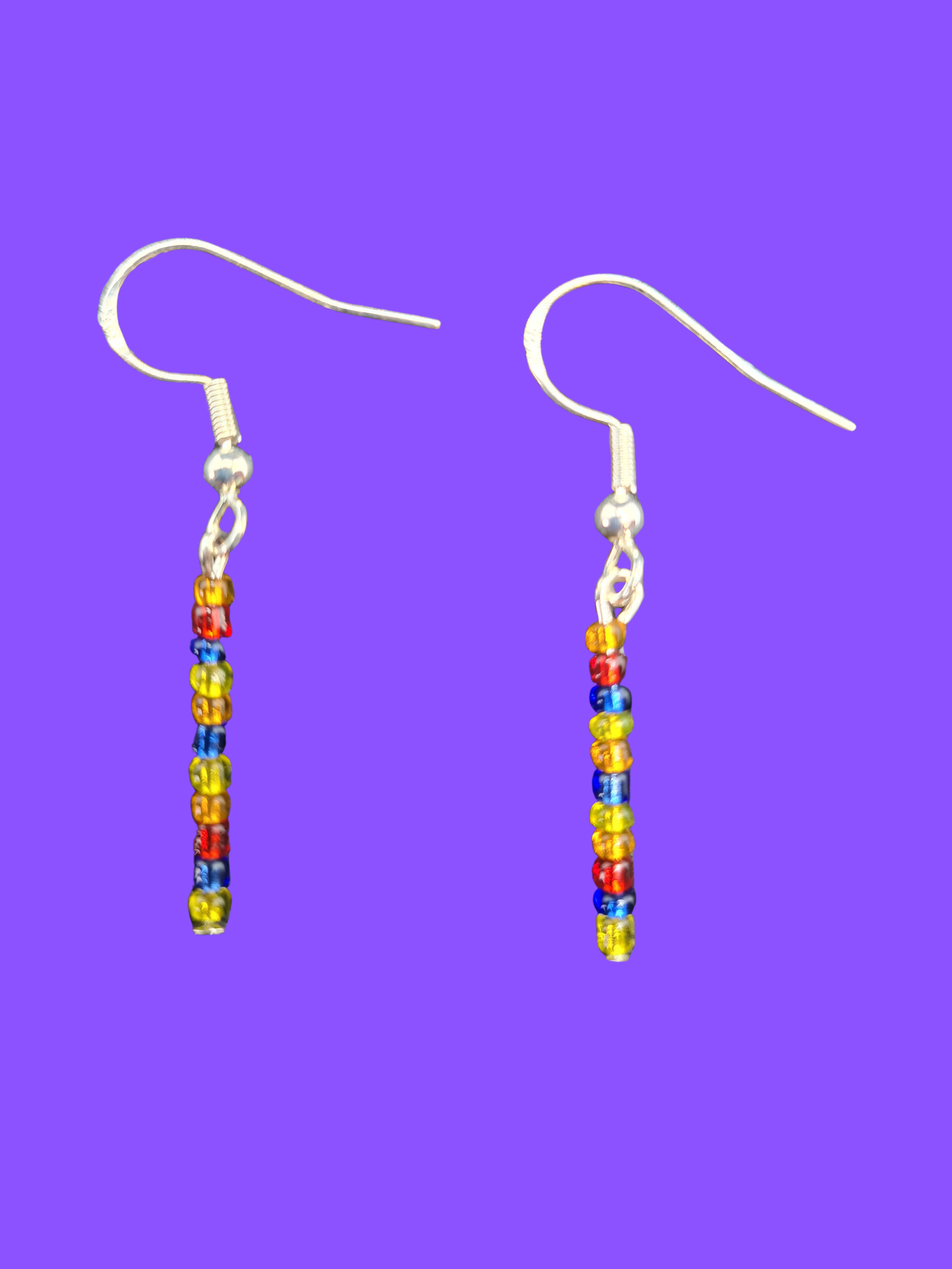 Miyuki Seed Bead Earrings Collection – 925 Sterling Silver Hooks 