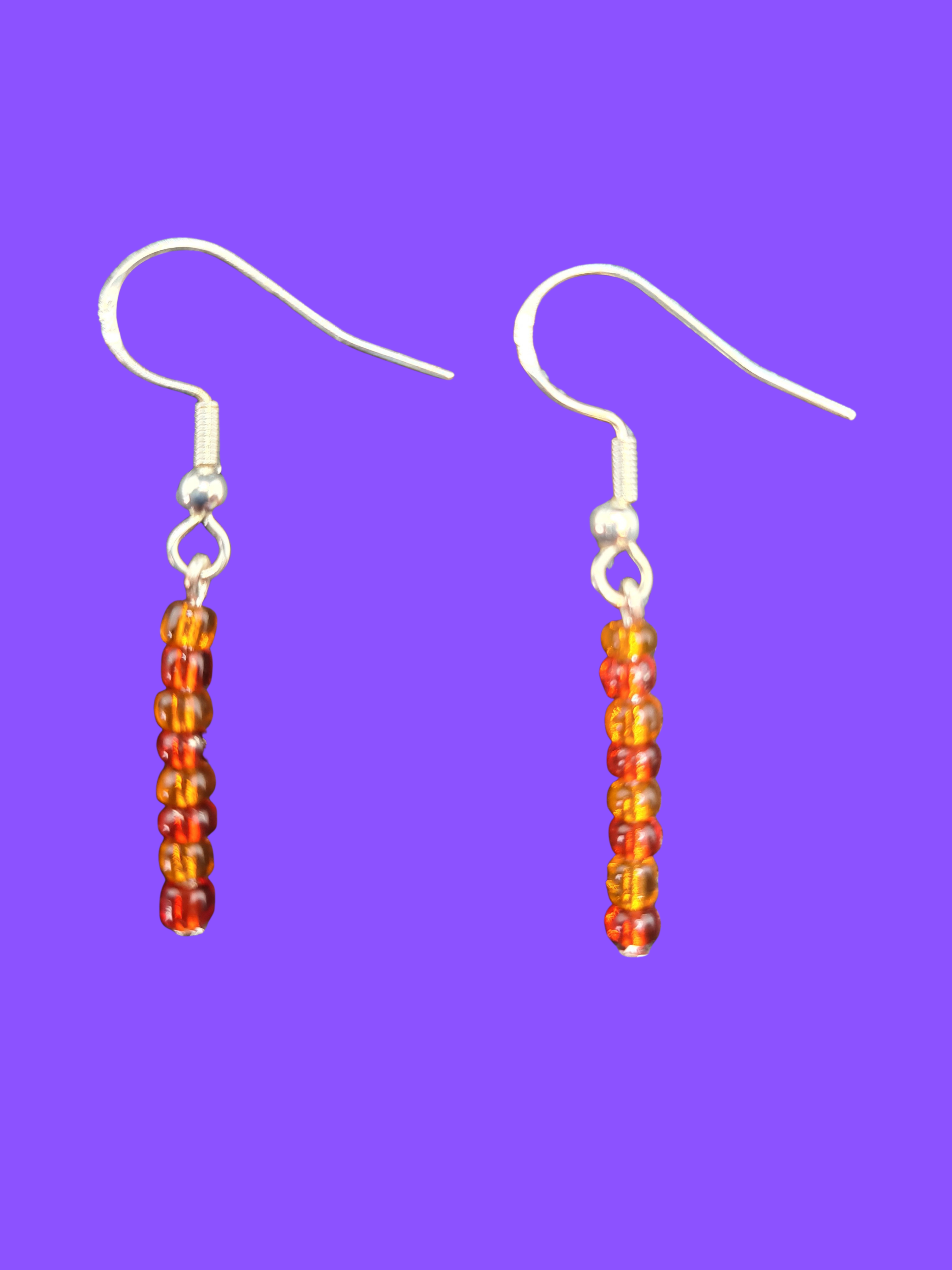 Miyuki Seed Bead Earrings Collection – 925 Sterling Silver Hooks 