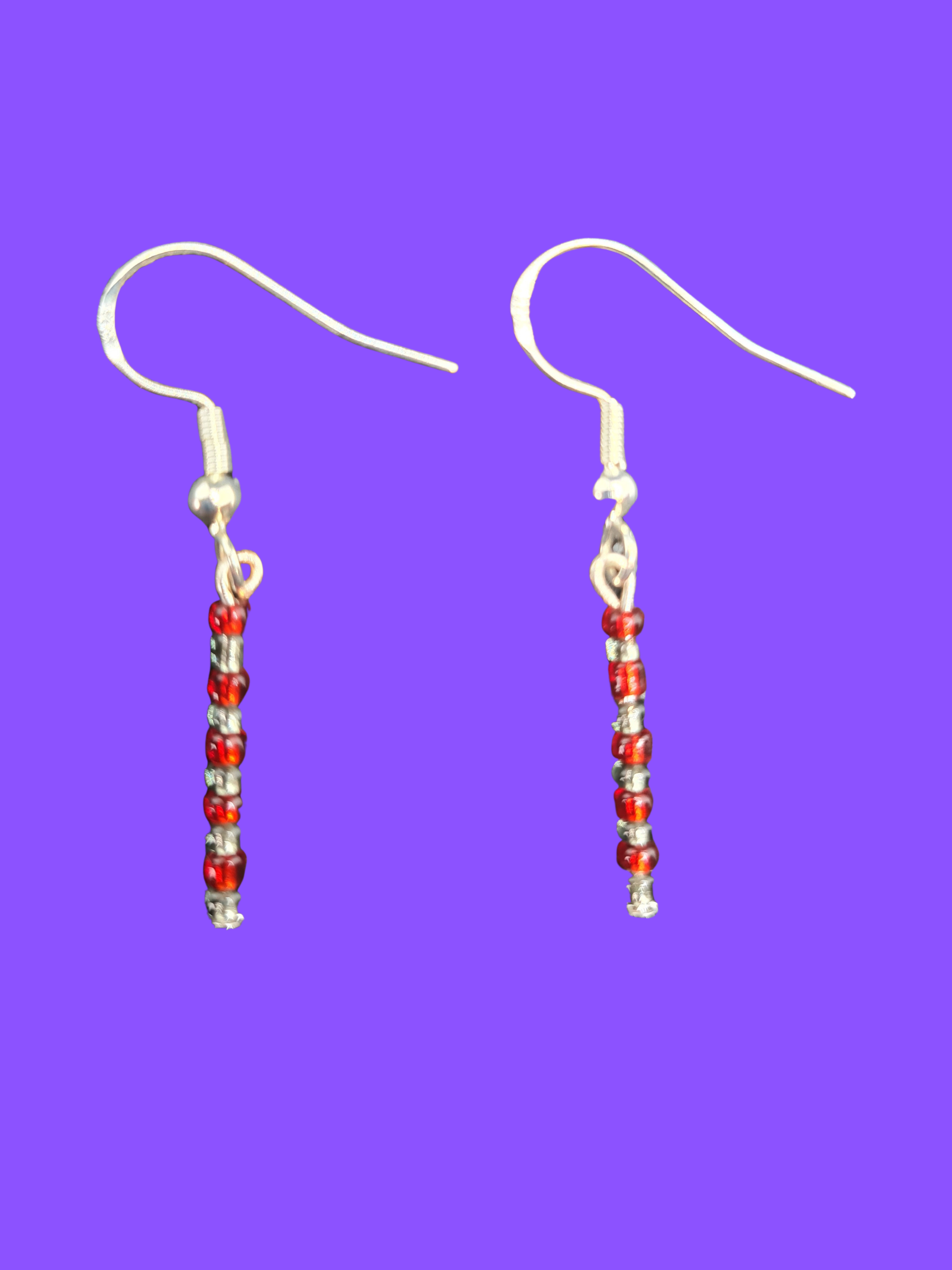 Miyuki Seed Bead Earrings Collection – 925 Sterling Silver Hooks 
