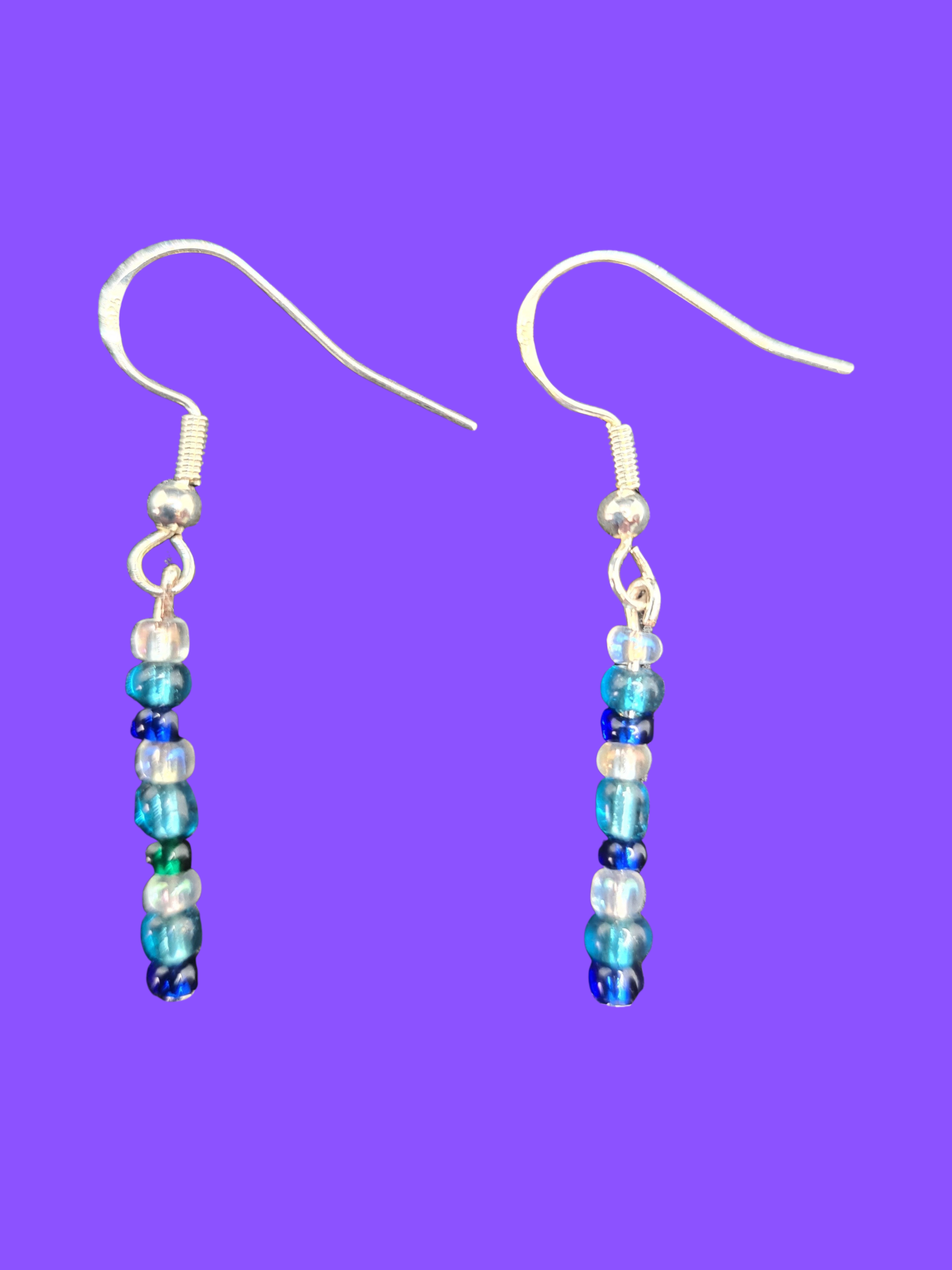 Miyuki Seed Bead Earrings Collection – 925 Sterling Silver Hooks 