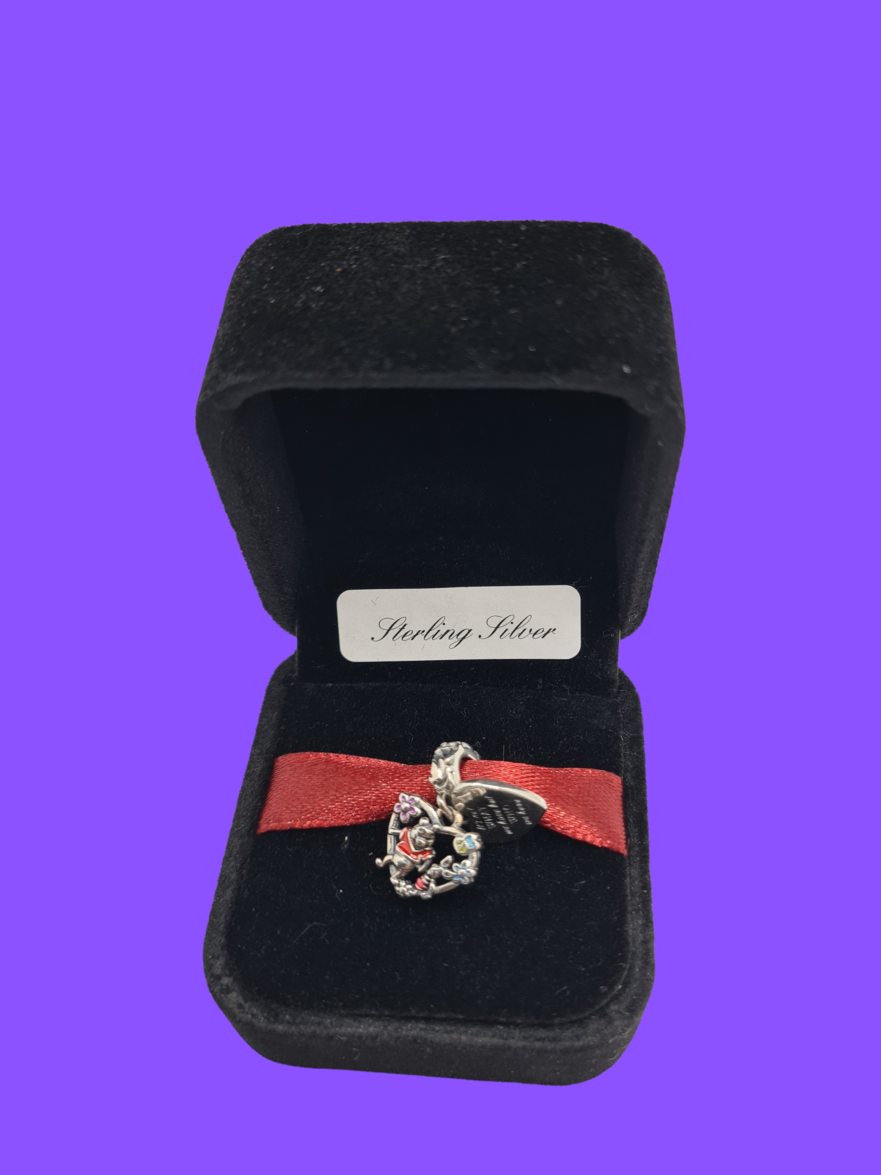 Winnie the Pooh and Piglet Charm – 925 Sterling Silver