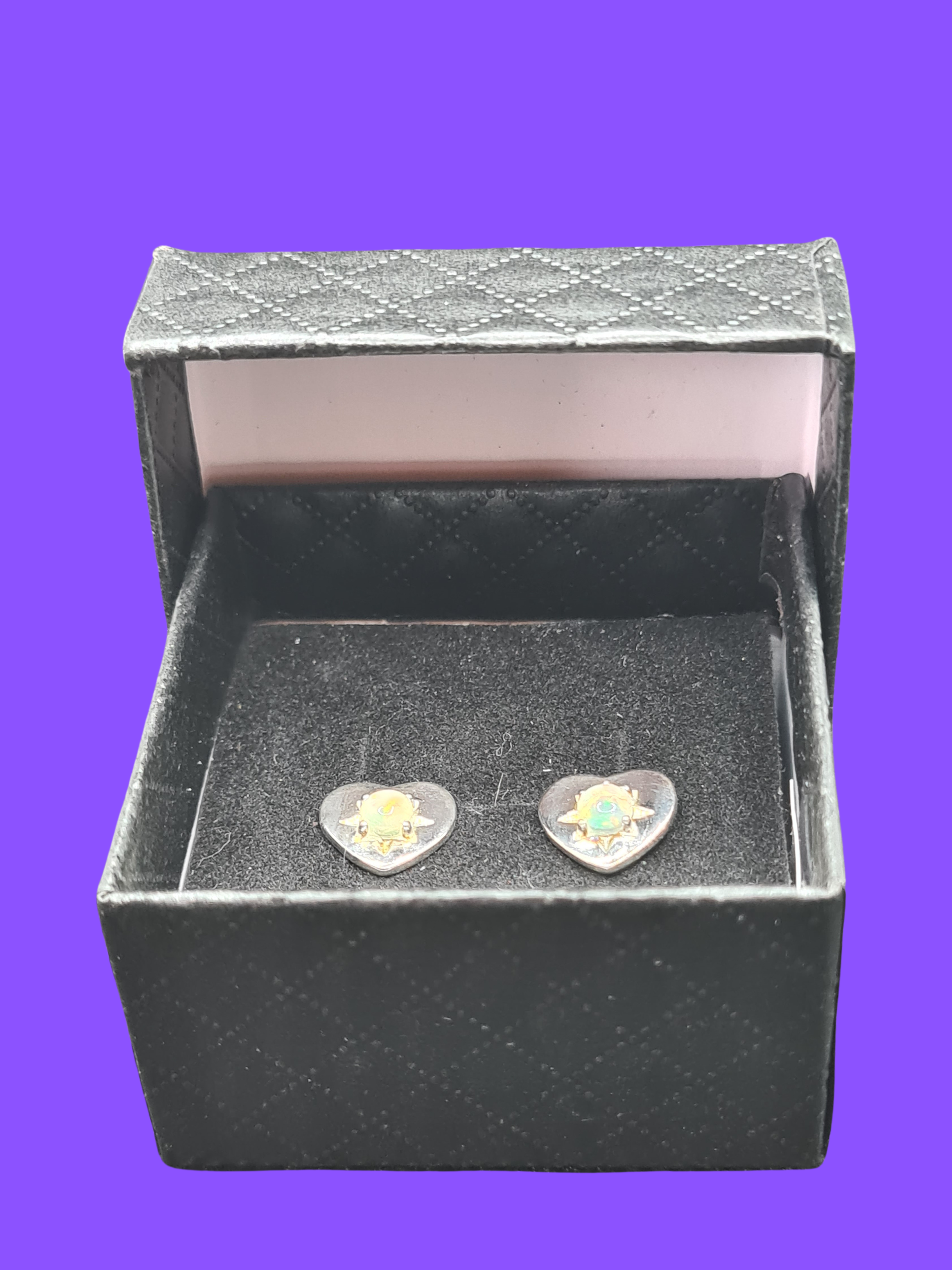 Heart Shaped (1cm) Earrings - 925 Sterling Silver