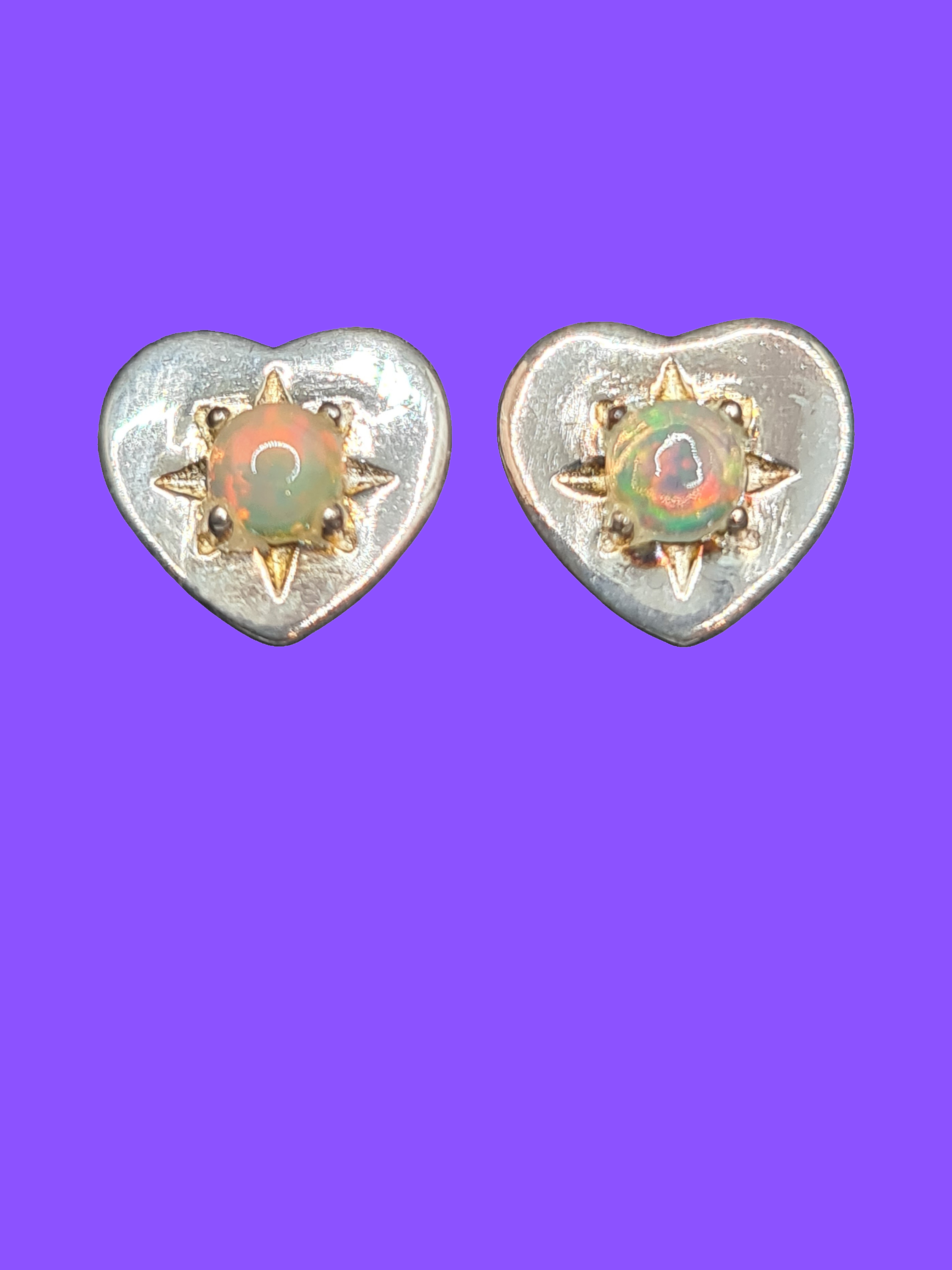 Heart Shaped (1cm) Earrings - 925 Sterling Silver