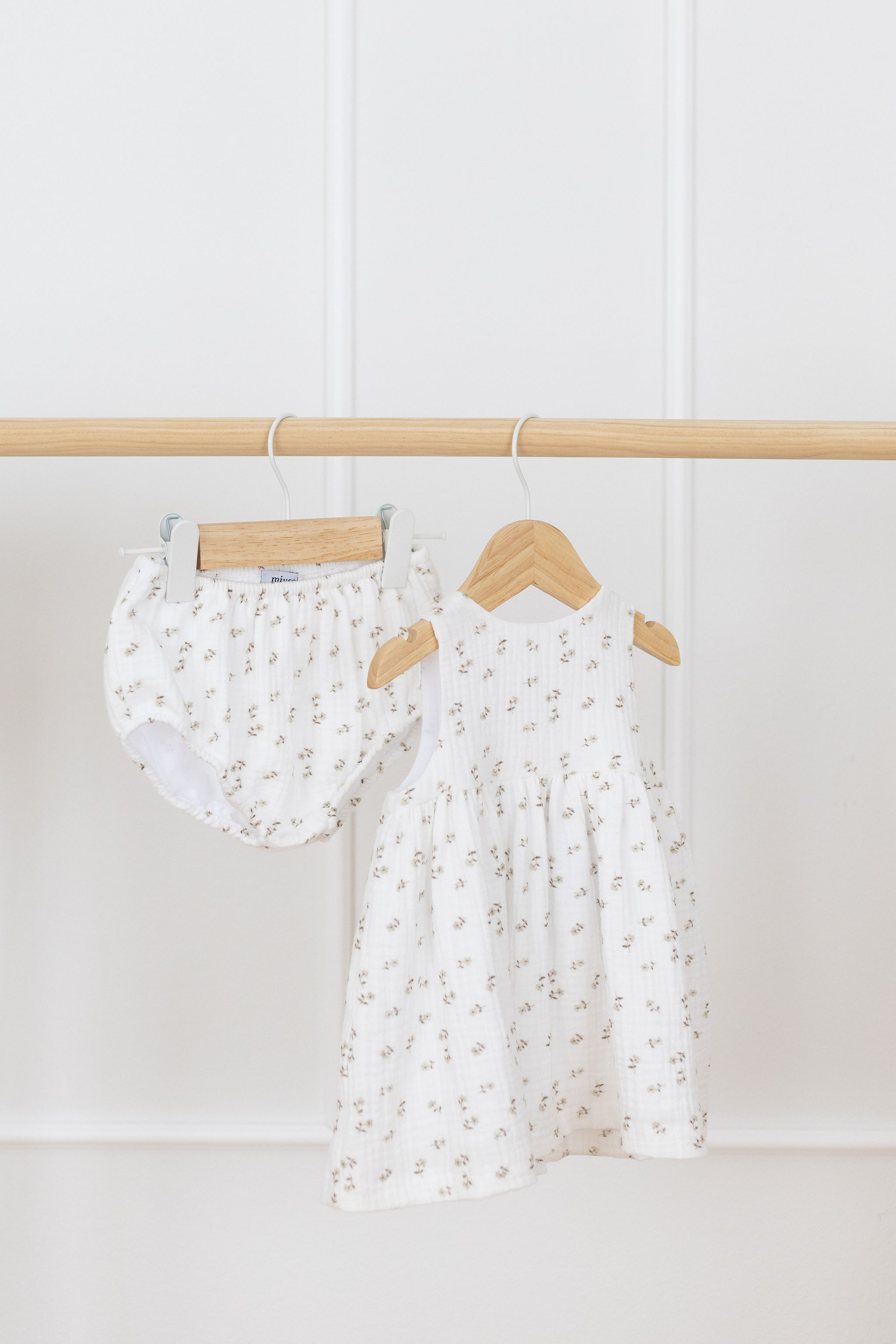 Organic cotton Gentle Bloom Set || Haljina + Kratke Hlače