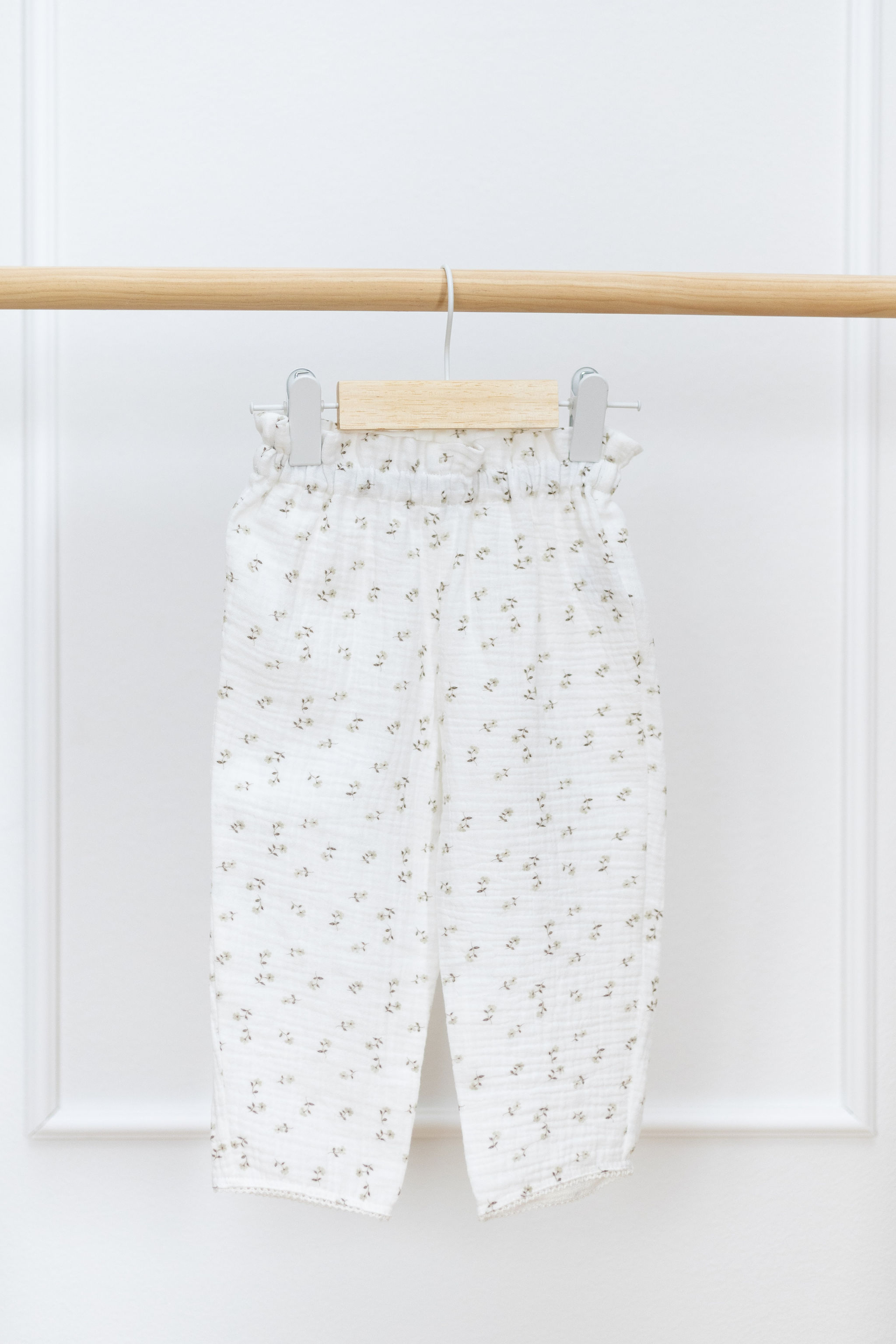 Organic Cotton Gentle Bloom || Duge Hlače