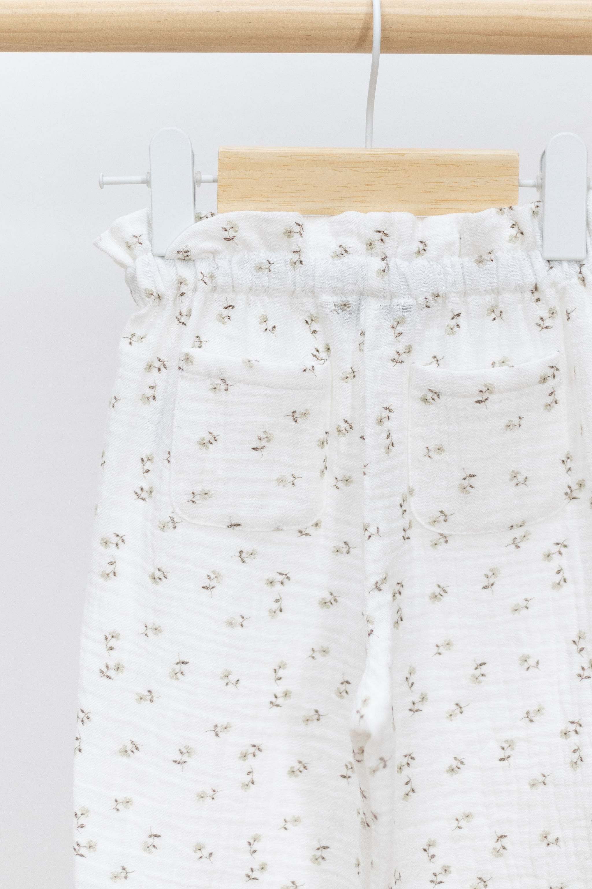 Organic Cotton Gentle Bloom || Duge Hlače