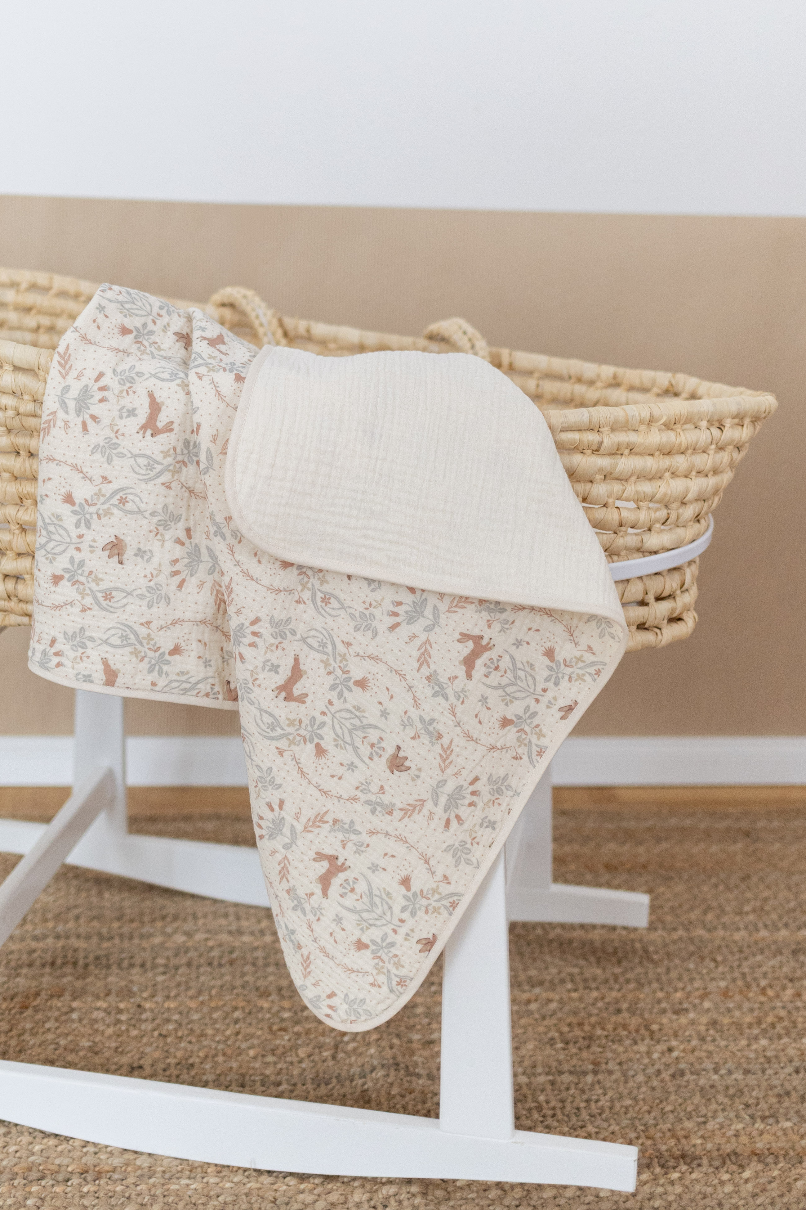 Dekica Dream od organskog muslina - klasični završetak