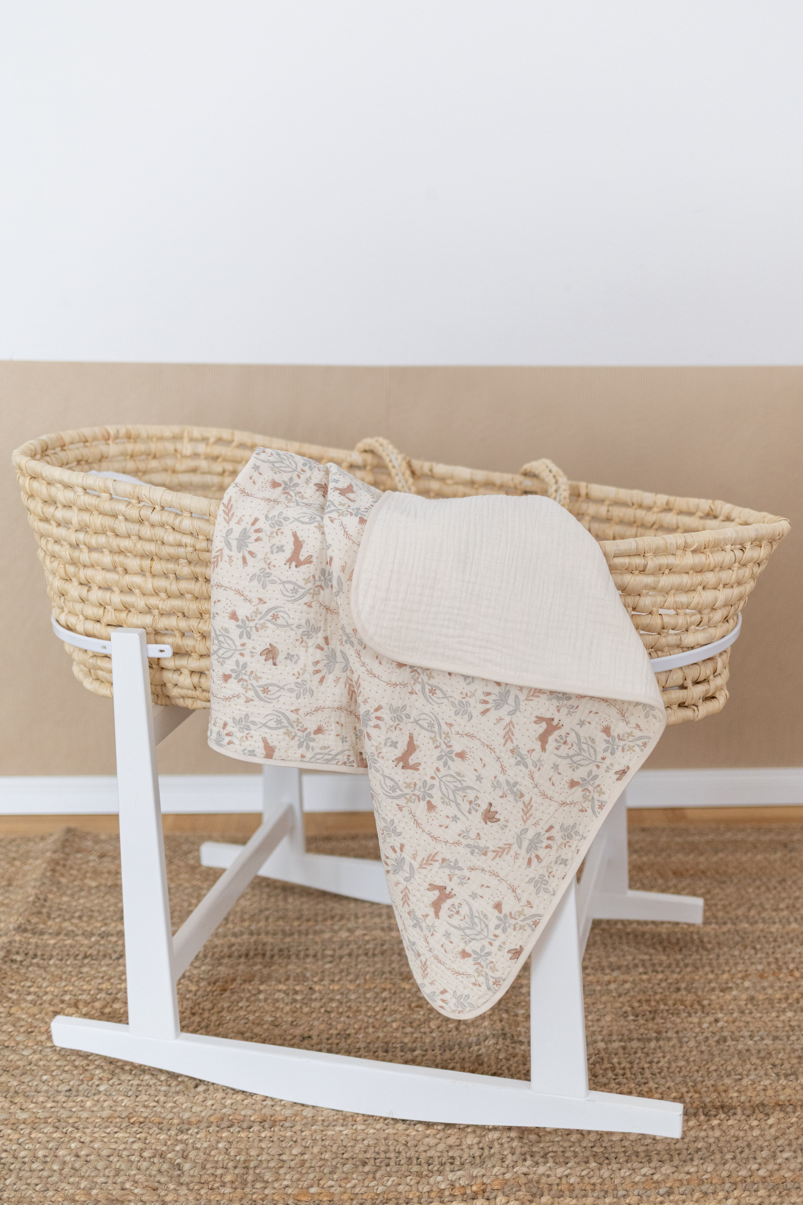 Dekica Dream od organskog muslina - klasični završetak