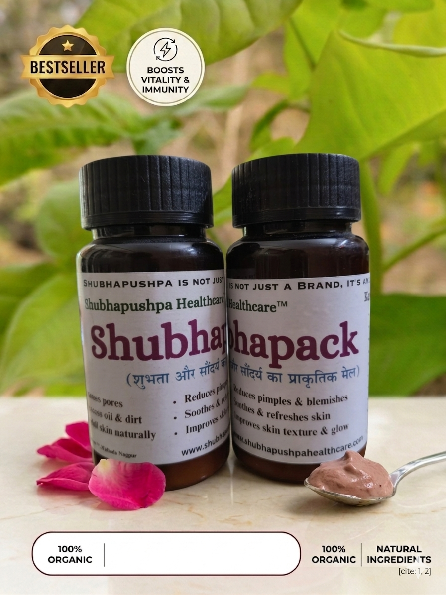ShubhaPack Herbal Face Pack | Premium Ayurvedic Face Pack for Glowing Skin