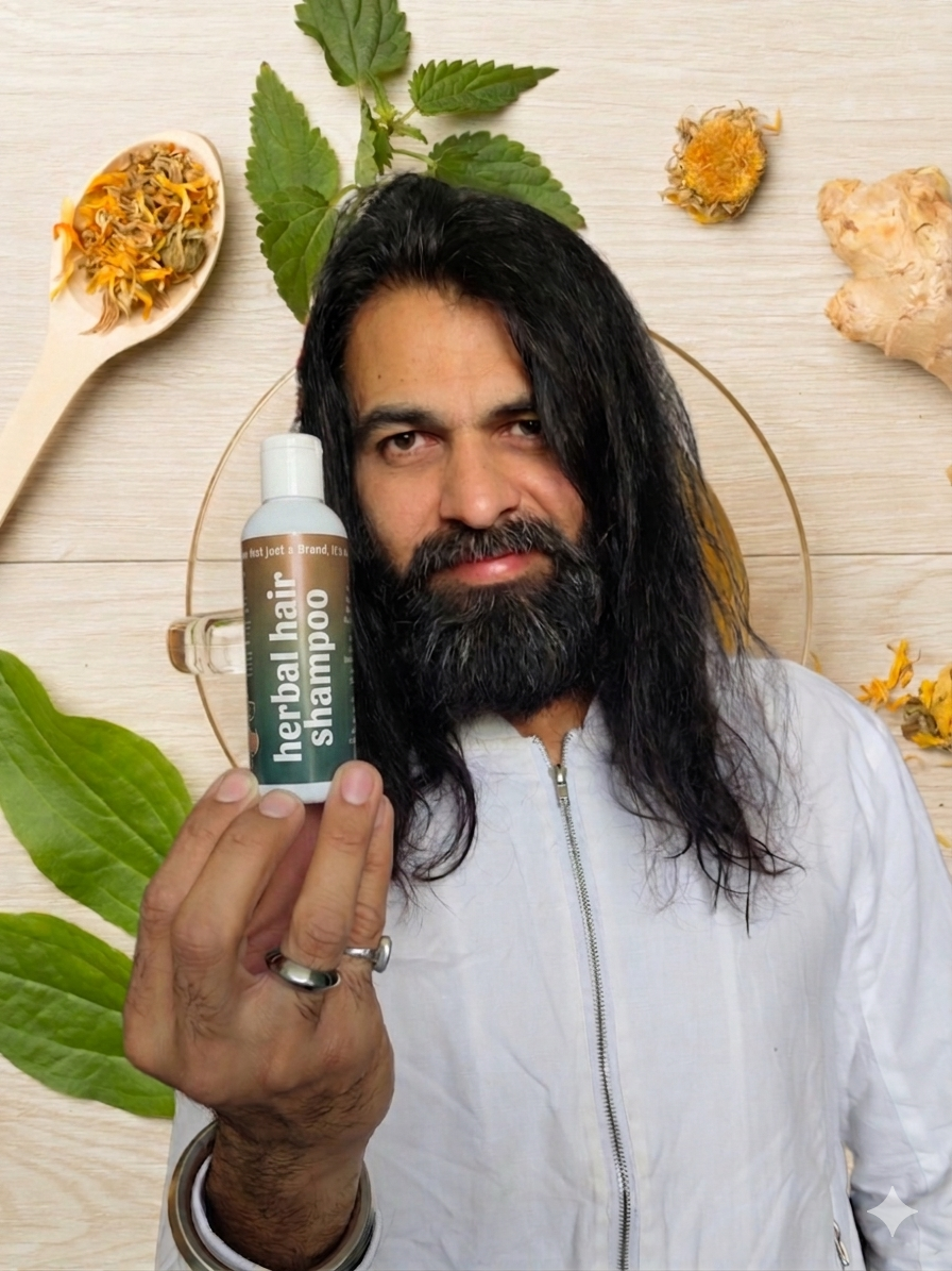 Herbal Hair Shampoo for Hair Growth & Scalp Care | Premium Ayurvedic Shampoo