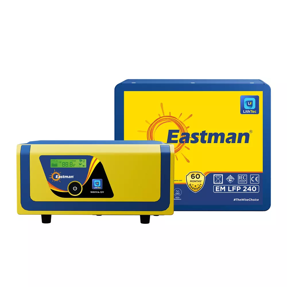 East Man 1250 with LFP 240 - 150 ah Lithium ion battery upd combo - 60 month warranty 