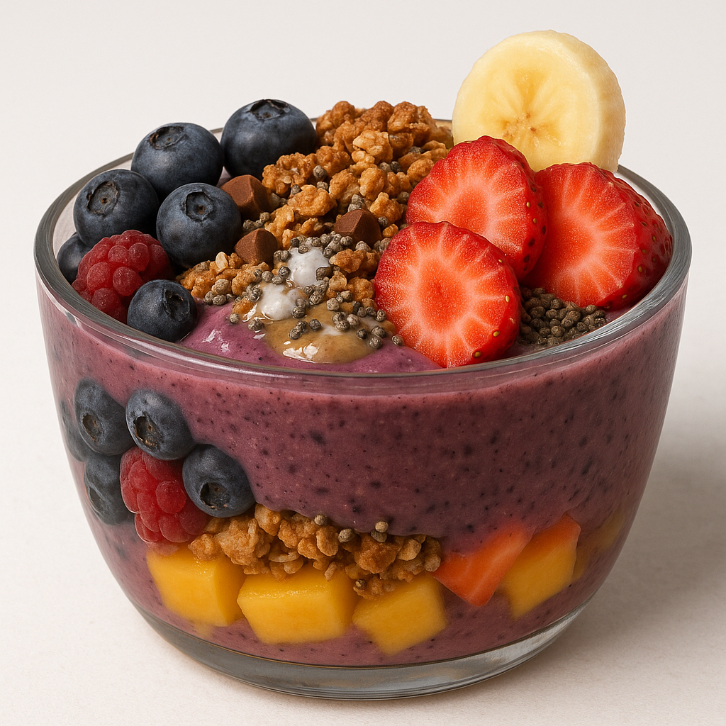 Mixed Berry Smoothie Bowl