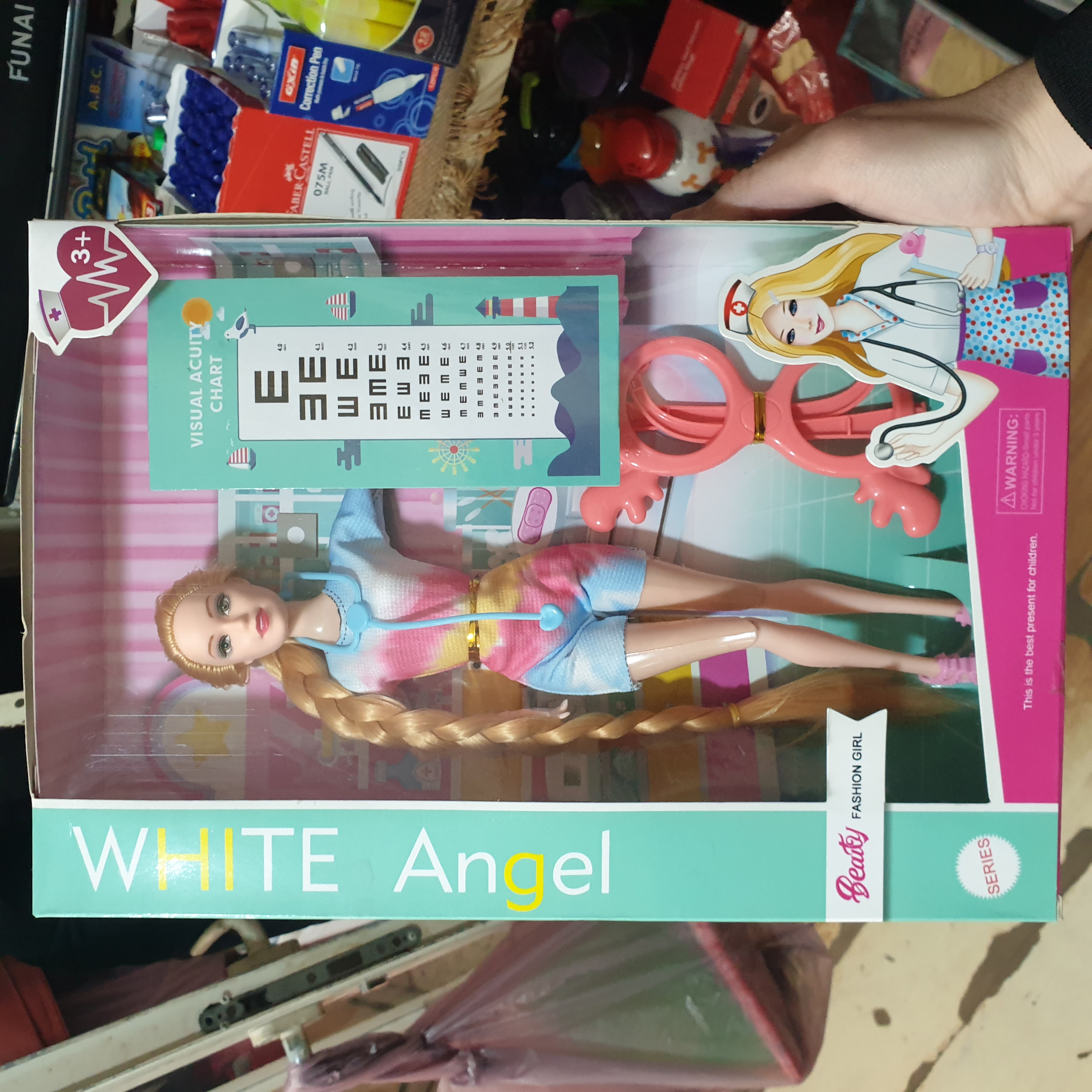 White Angel Doctor Doll