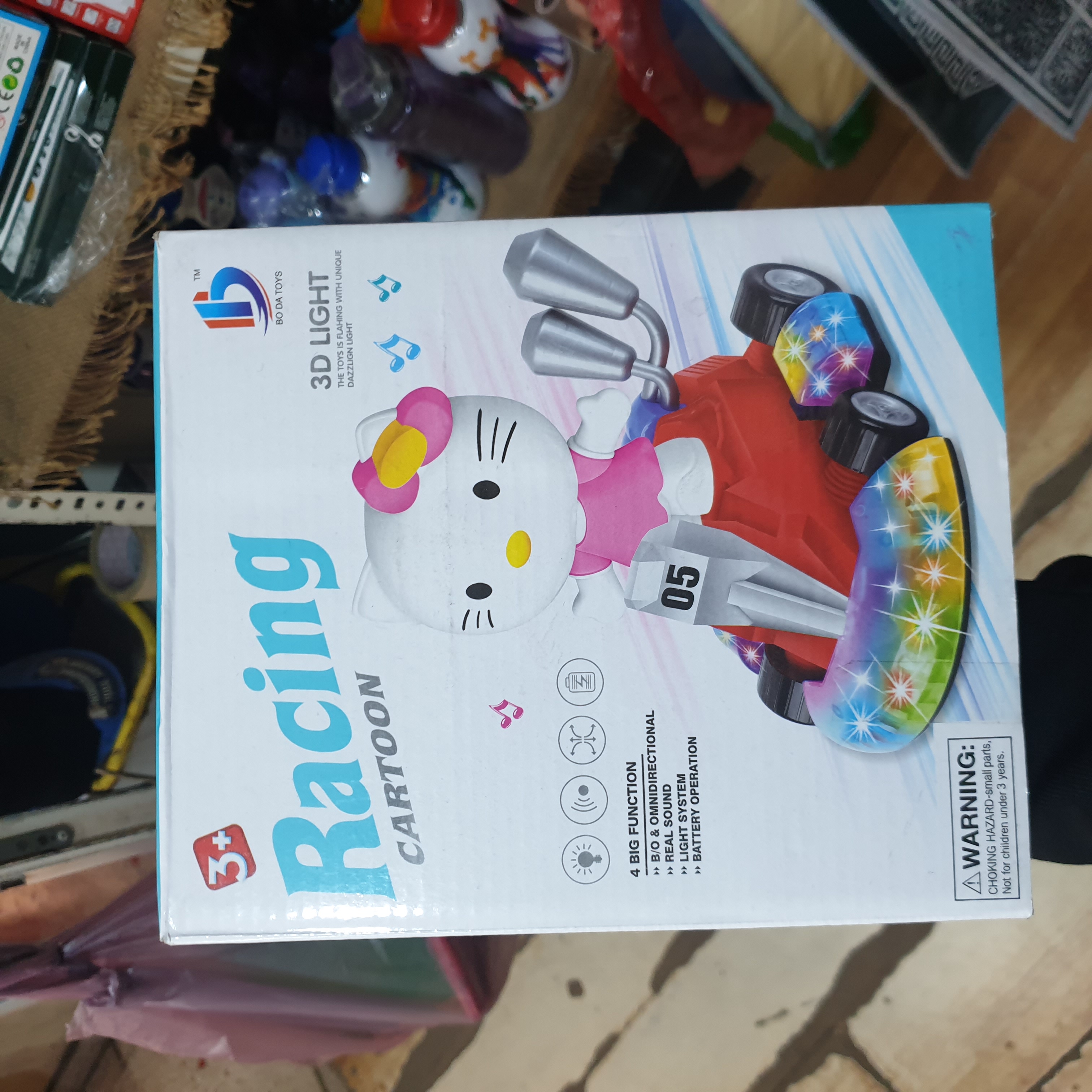 Racing Cartoon Toy Car