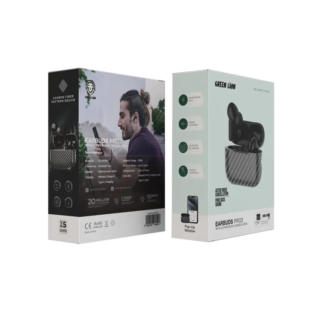 Earbuds Pro 2 green lion