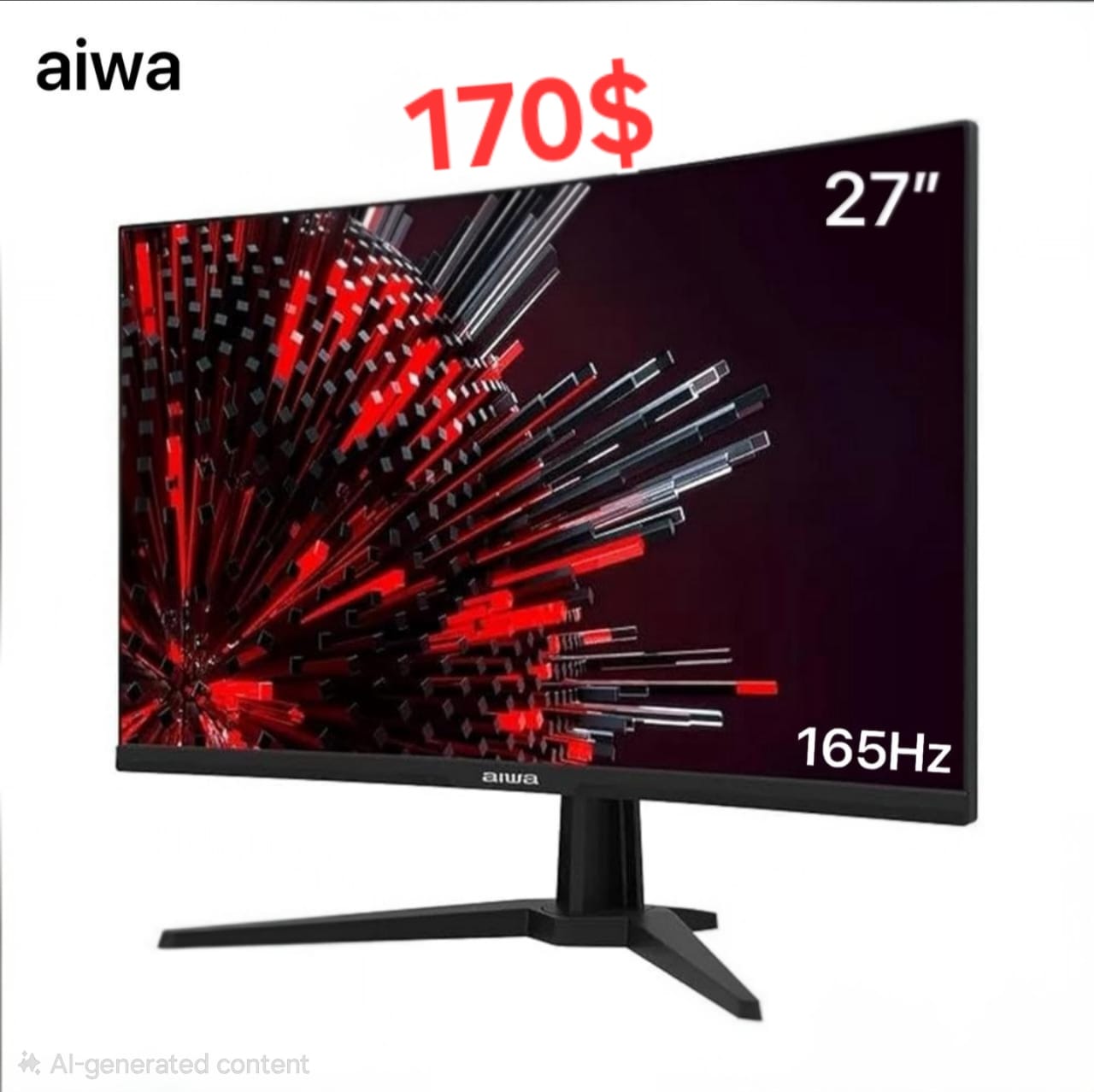 Aiwa 27-inch Curved Monitor