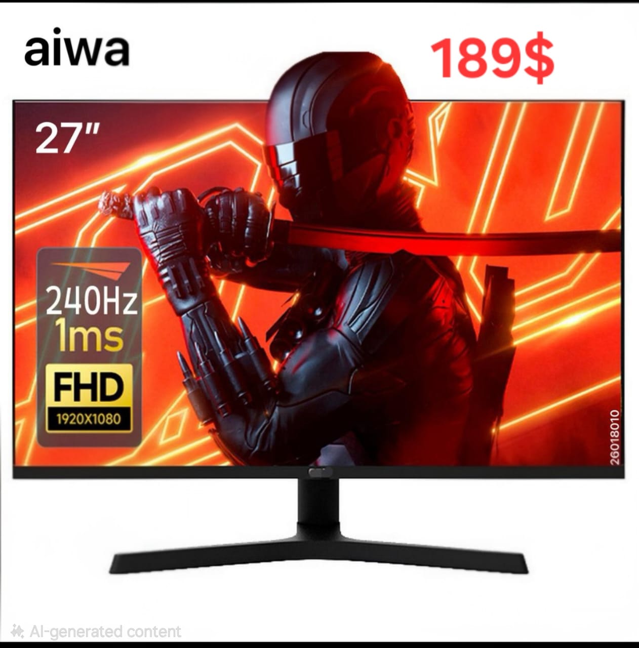 Aiwa 27-inch Gaming Monitor