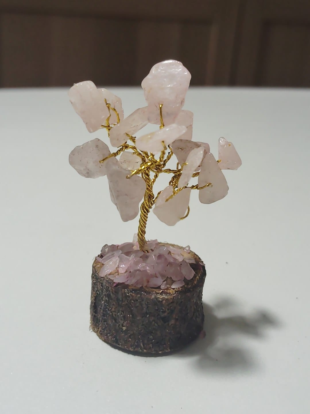 Árvore de Quartzo Rosa – Pequena