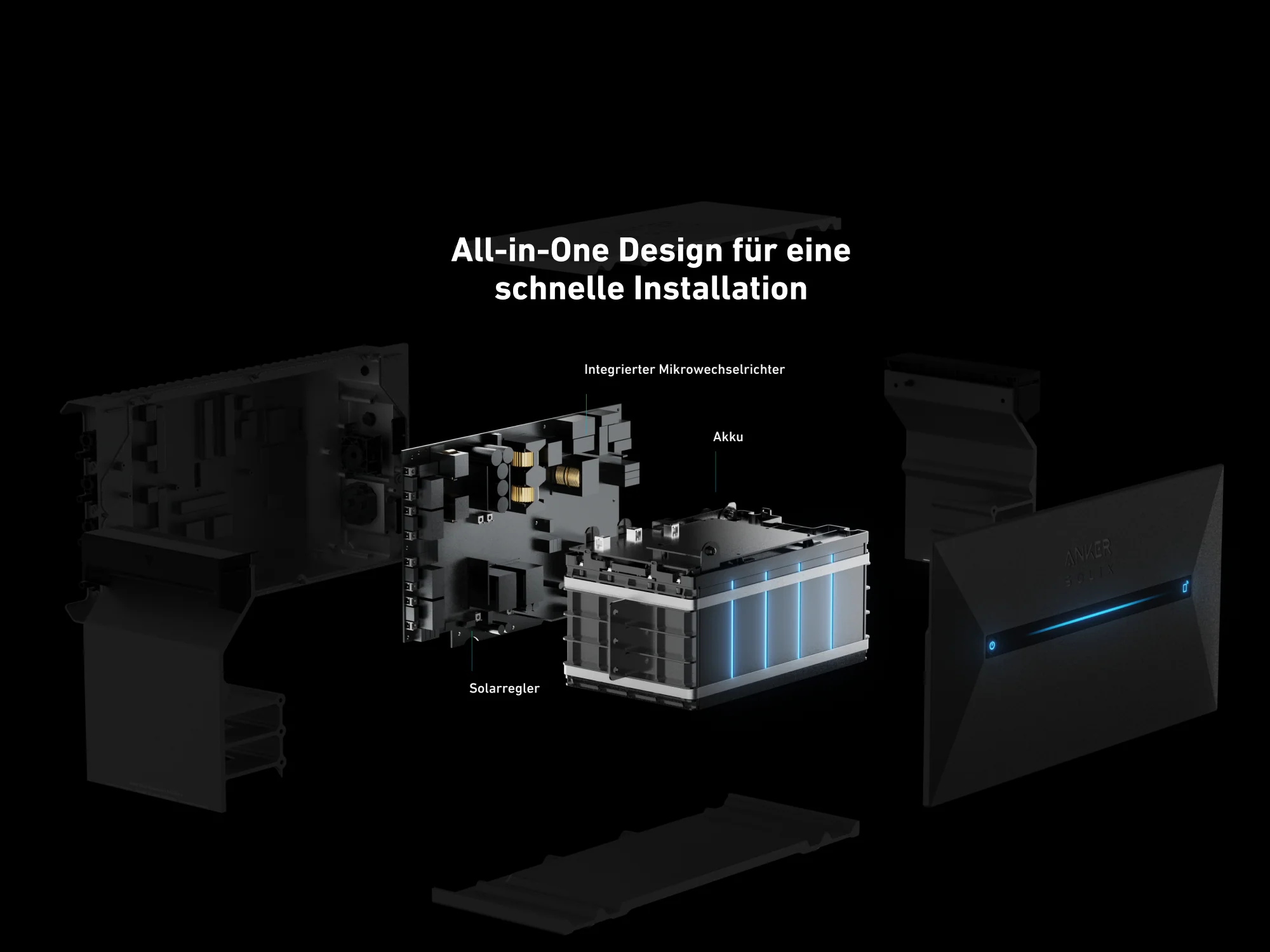 Anker SOLIX –1,6kWh Balkonsolarspeicher