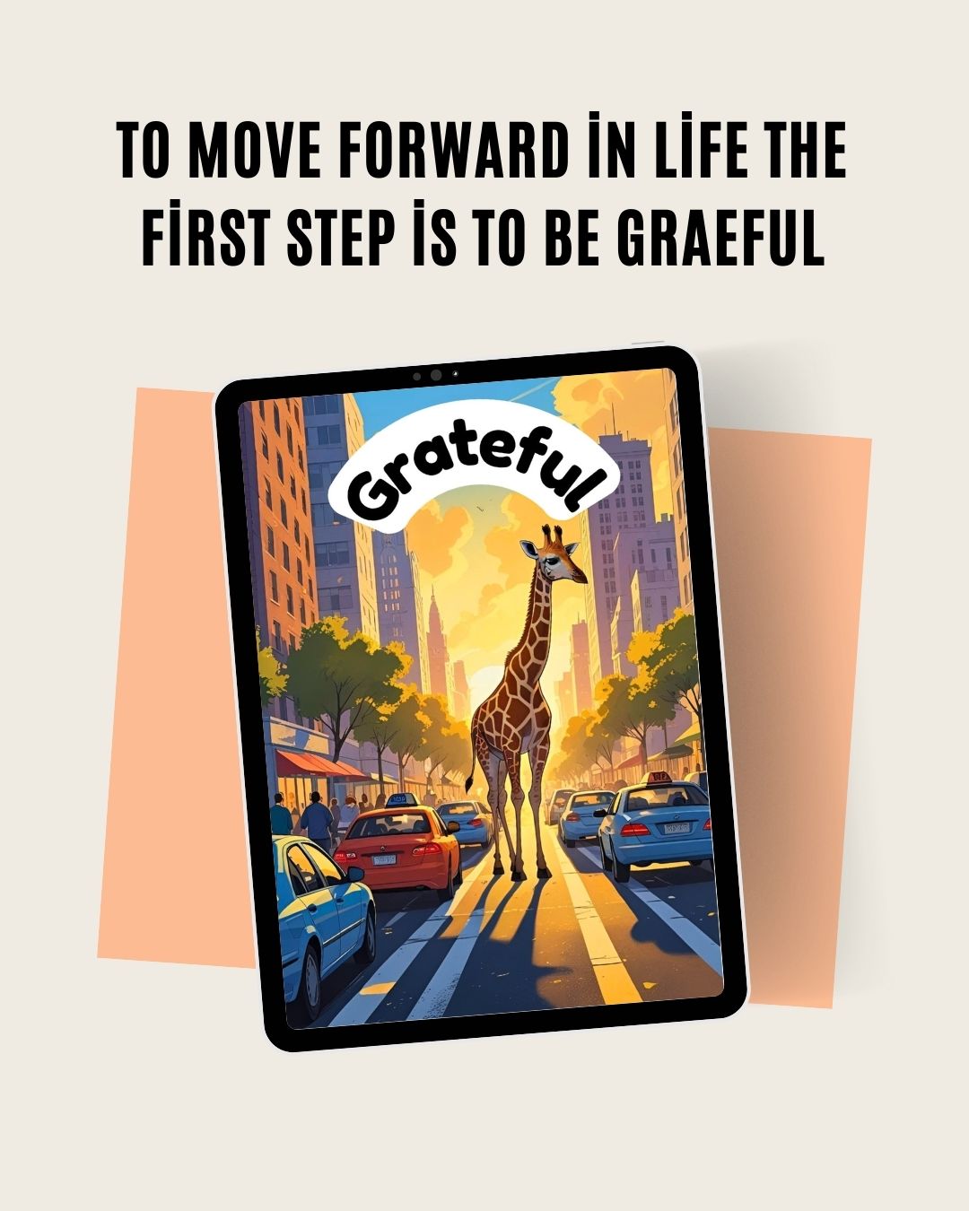 Grateful Digital Poster