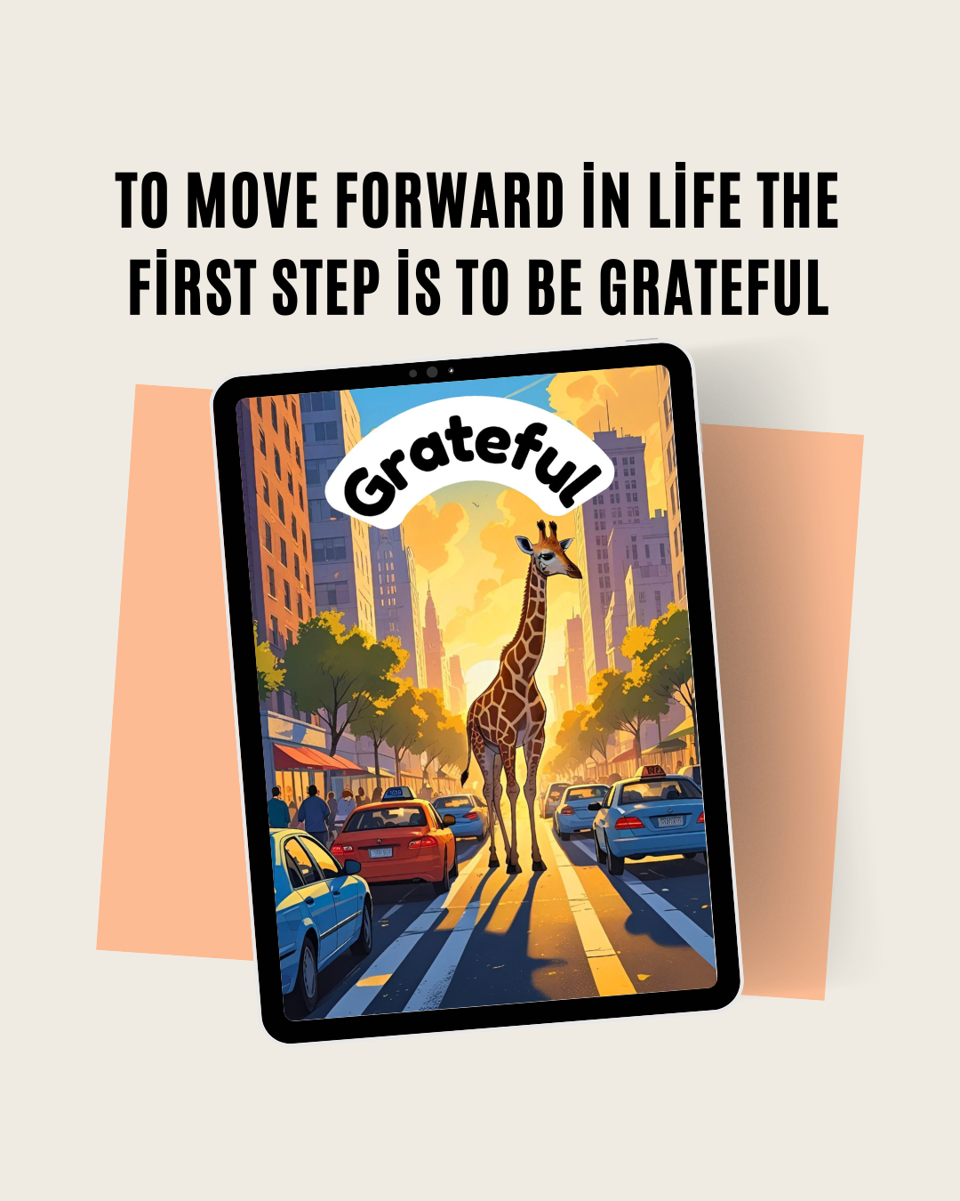Grateful Digital Poster