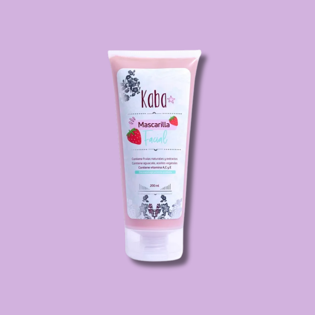 MASCARILLA FACIAL DE FRUTOS ROJOS