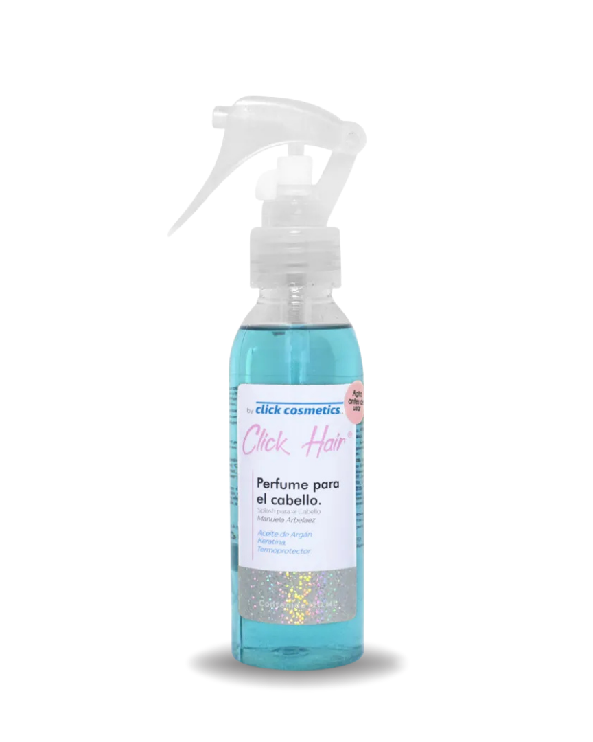 PERFUME AZUL PARA EL CABELLO