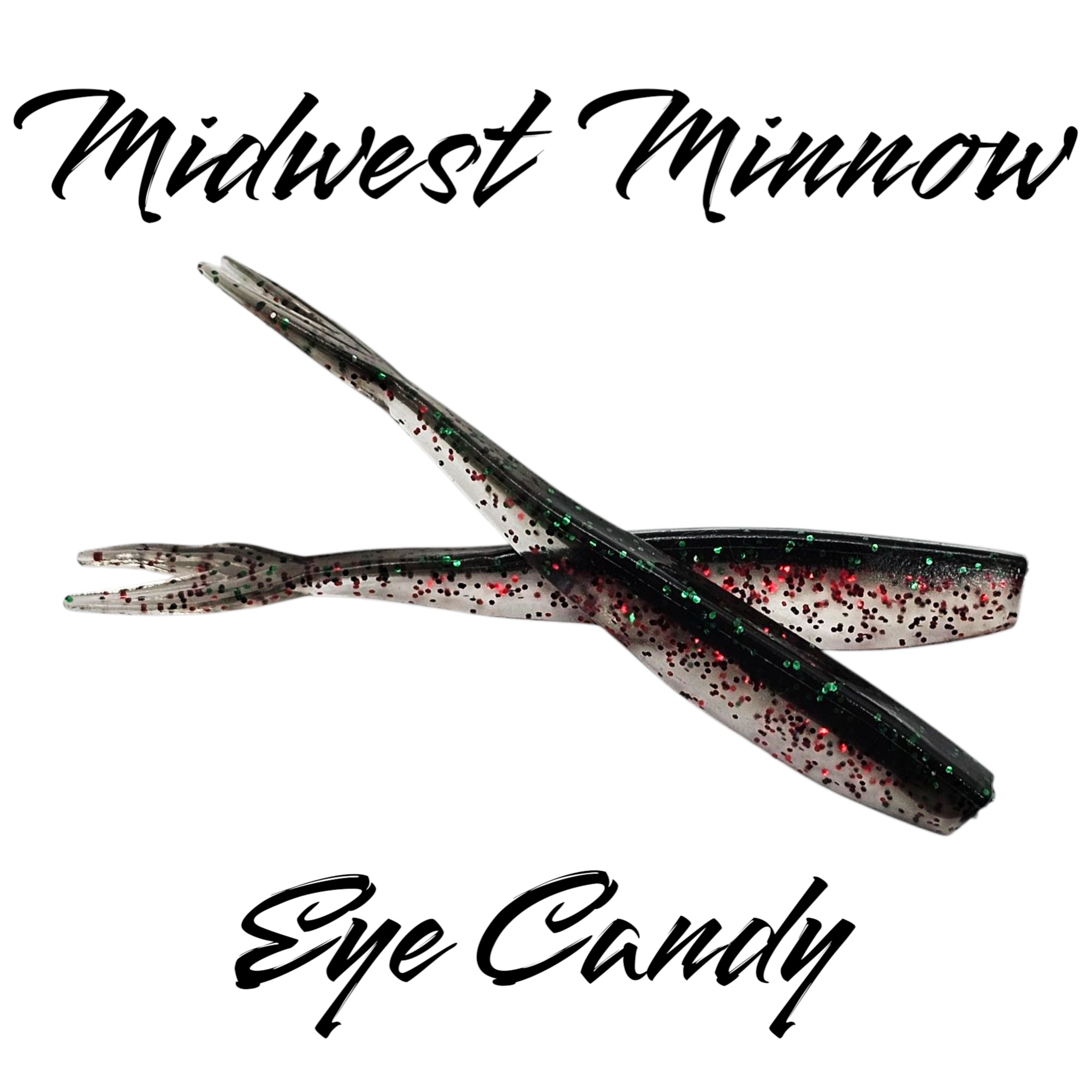 Eye Candy - Midwest Minnow 4'' Soft Plastic Split Tailed Minnow