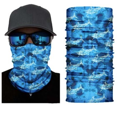 Marlin Neck Gaiter – Bluewater Fishing Face Shield by Live Two Fish