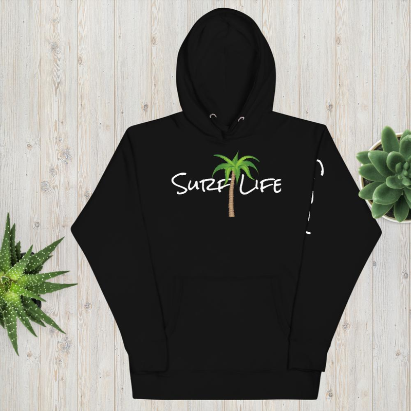 Surf Life Palm Hoodie