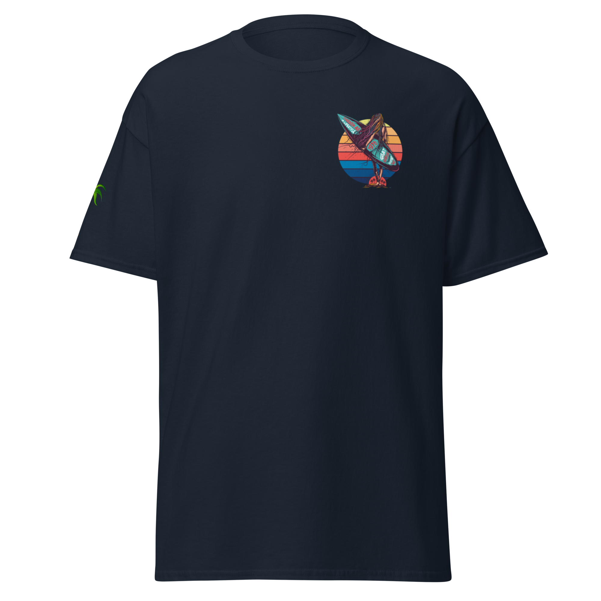 Retro Surf Girl T-Shirt