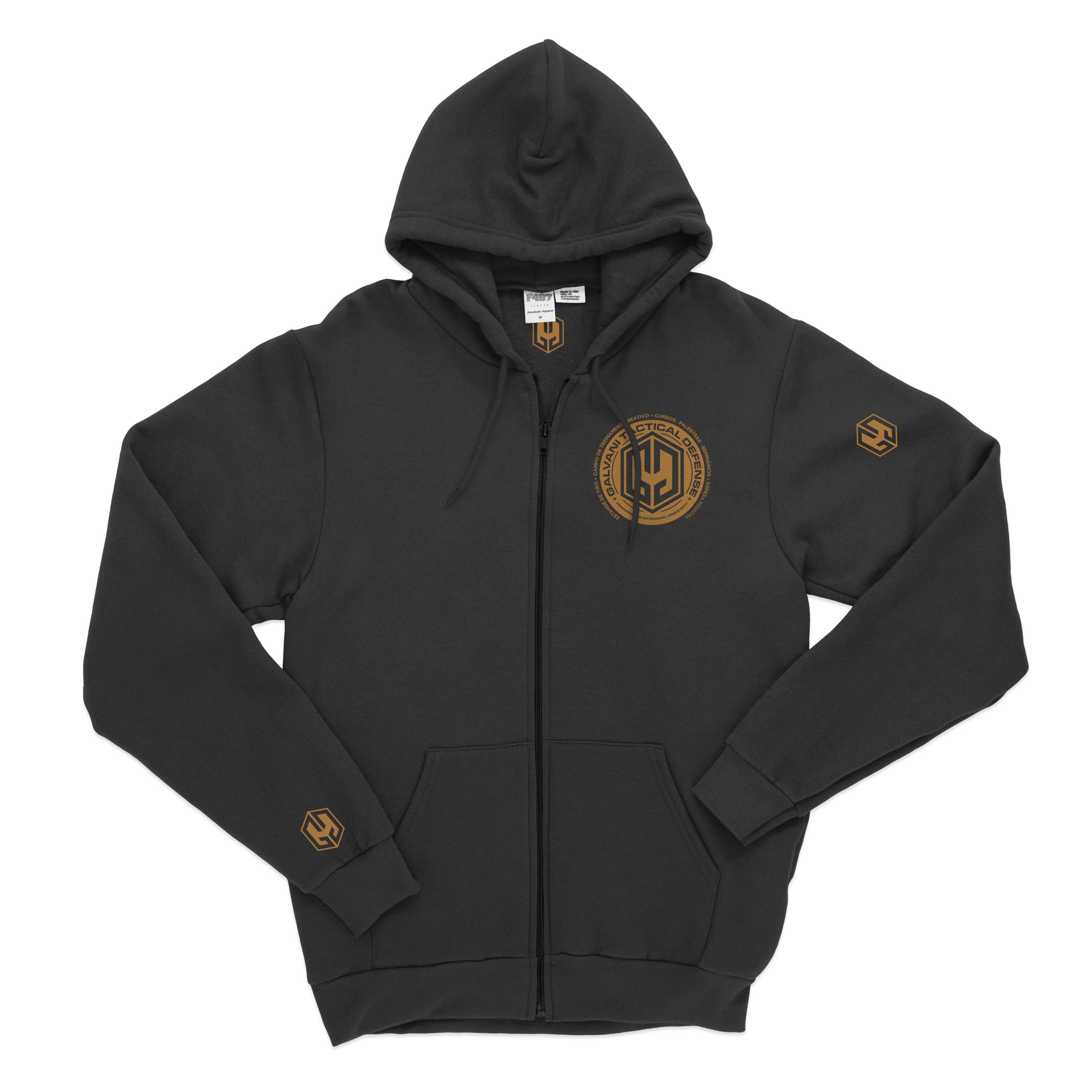 Moletom zíper e capuz