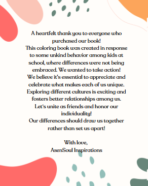 Colorful Cultures Coloring Book, Relaxation & Educational Coloring 