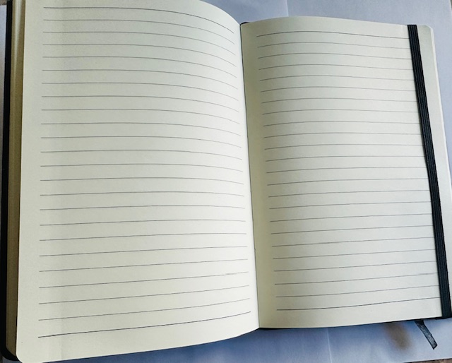 Yo Bro Never Stop Being Brave! - Blue Graffiti Design Notebook