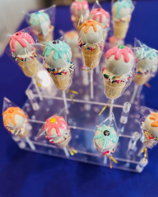 Ice Cream Cone Cake Pop
