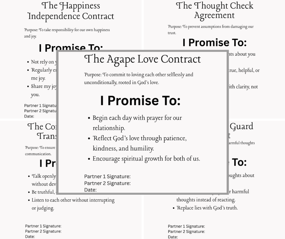 5 Love Contracts | Foundations Of Lasting Love