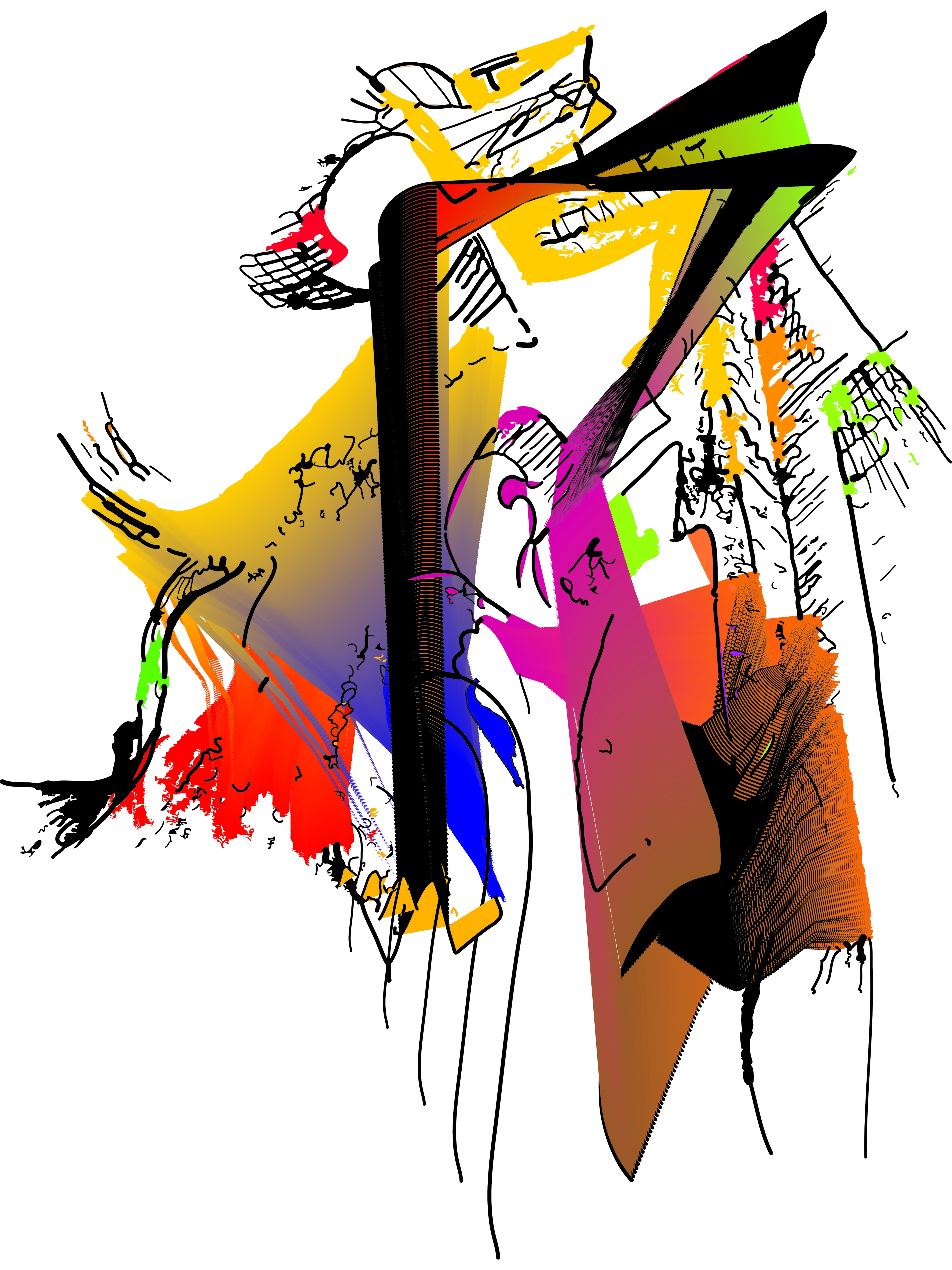 Abstract Modern Art Print Limited Edition of 12