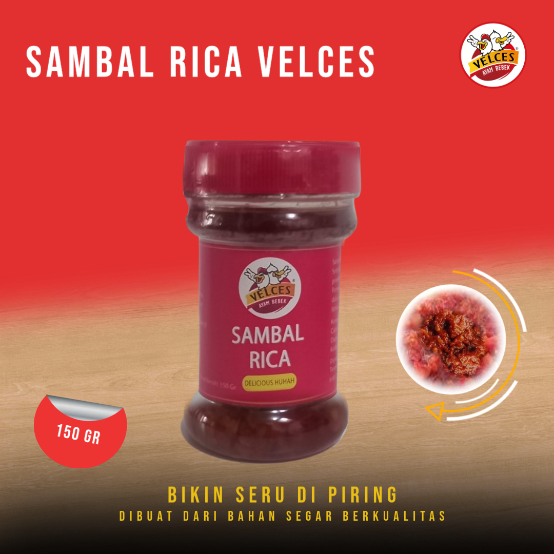 Sambal Rica Velces 150 Gr