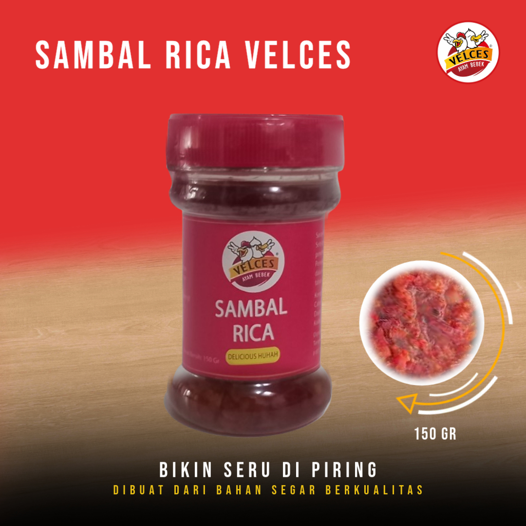 Sambal Rica Velces 150 Gr