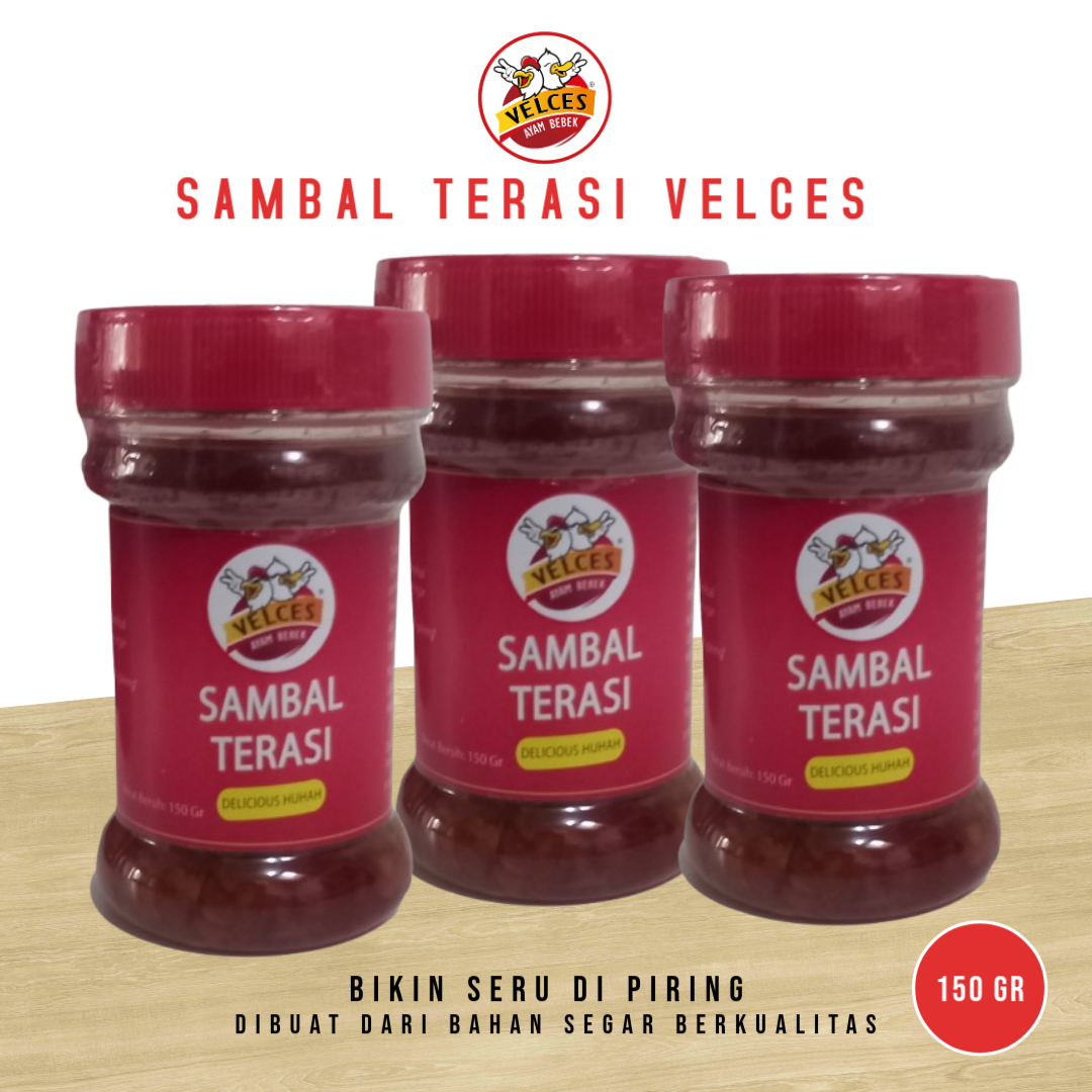 Sambal Terasi Velces 150 Gr