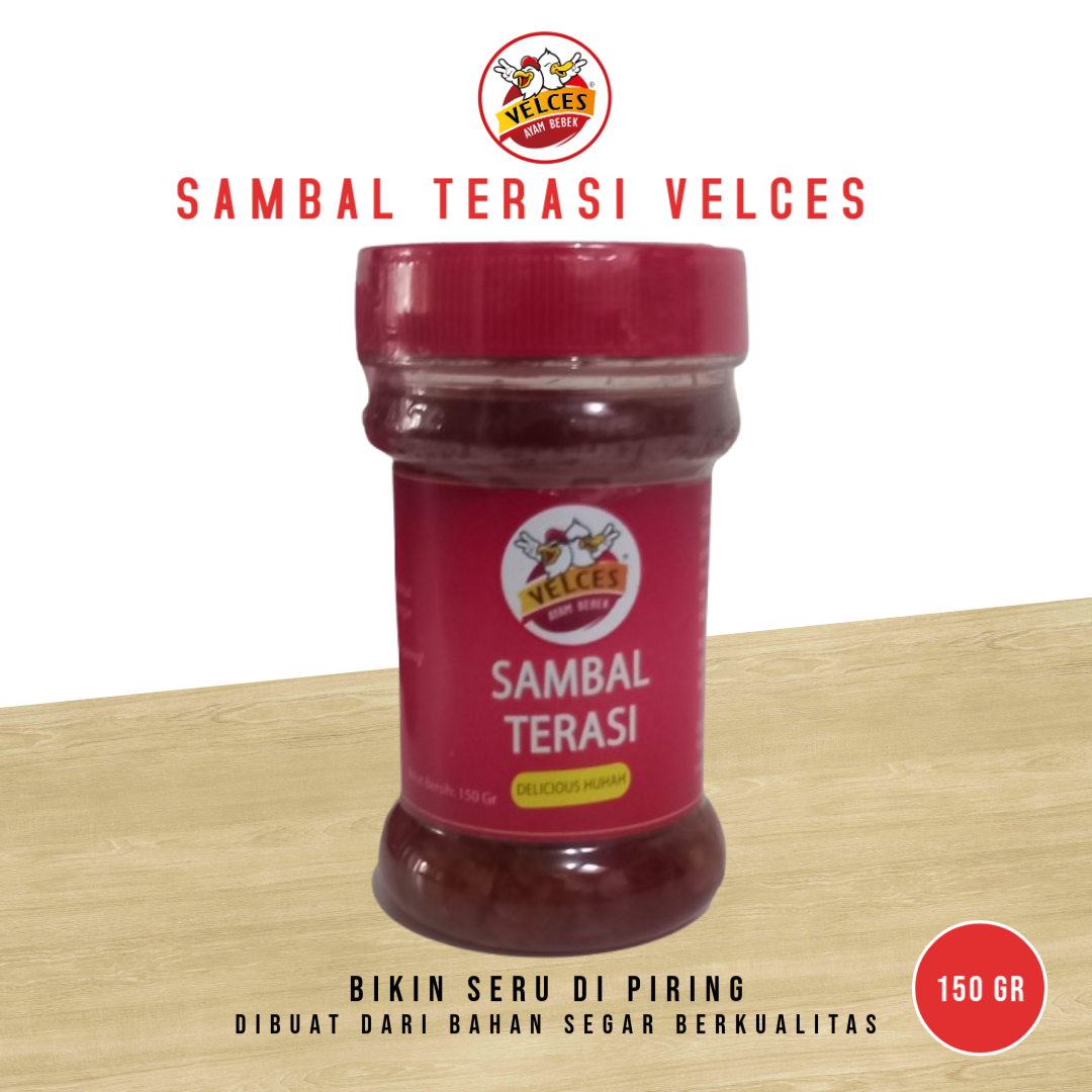 Sambal Terasi Velces 150 Gr