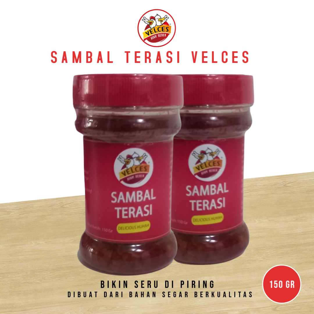 Sambal Terasi Velces 150 Gr