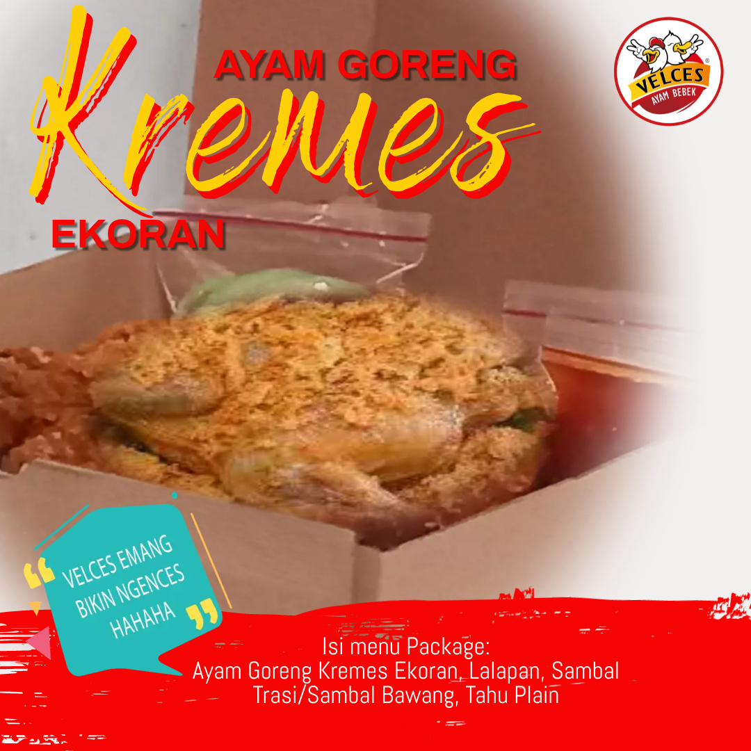 Paket Ayam Goreng Kremes Utuh