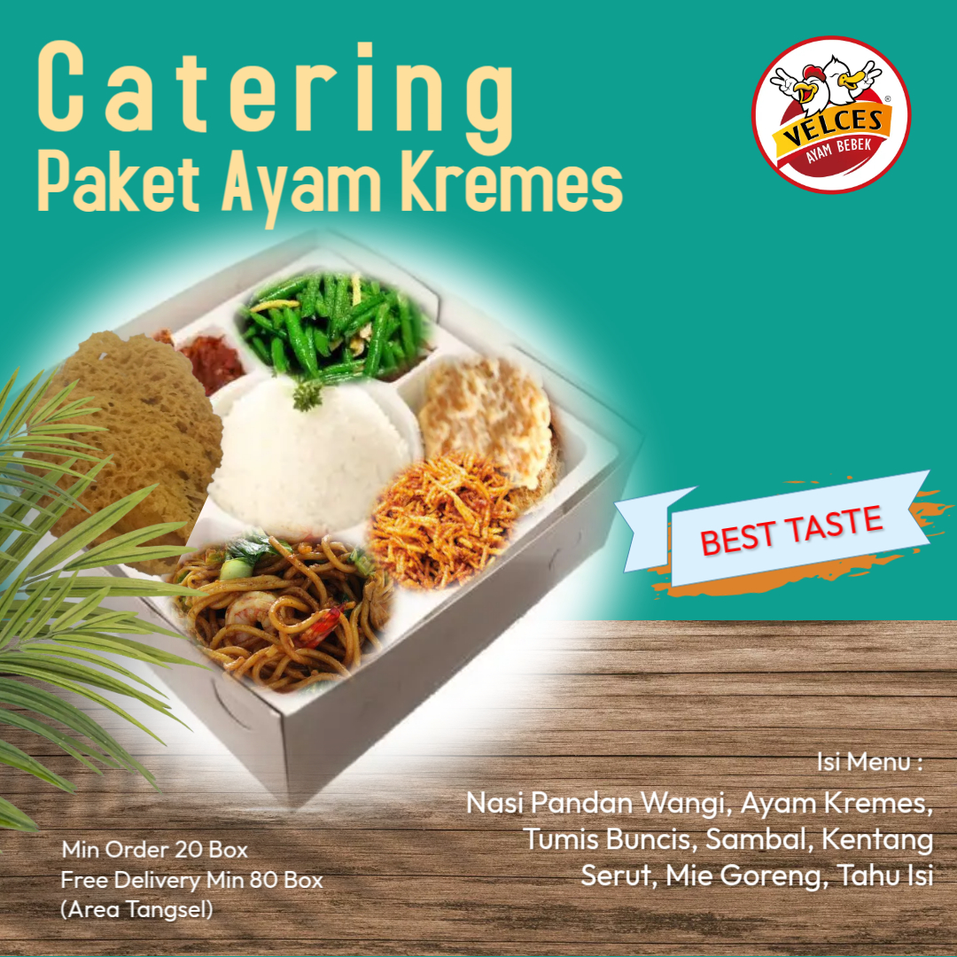 Catering Paket  Ayam Kremes